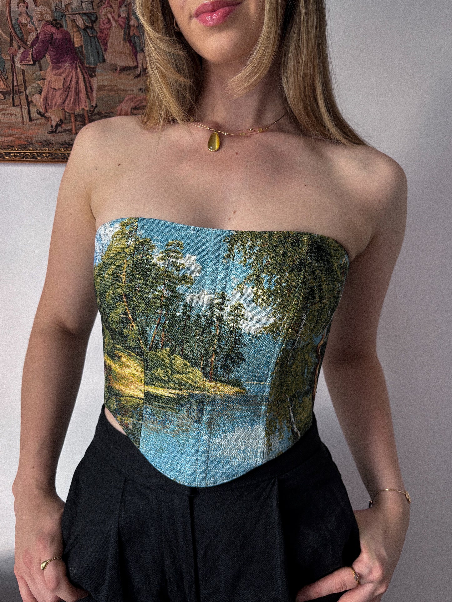 'Birchwood Bay' Corset | S Curved Bust