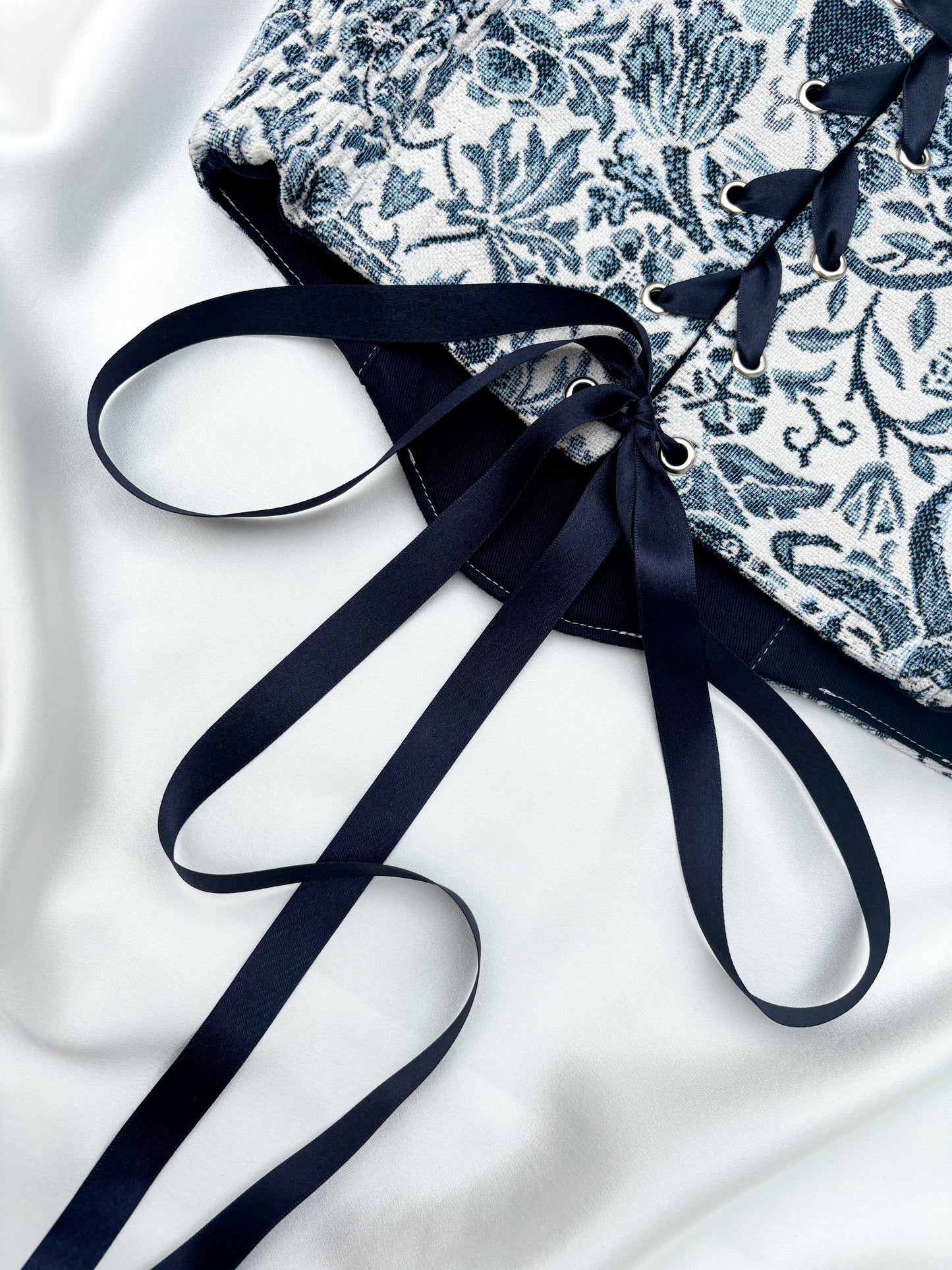 ‘Bluebird’ Corset | Made-to-order