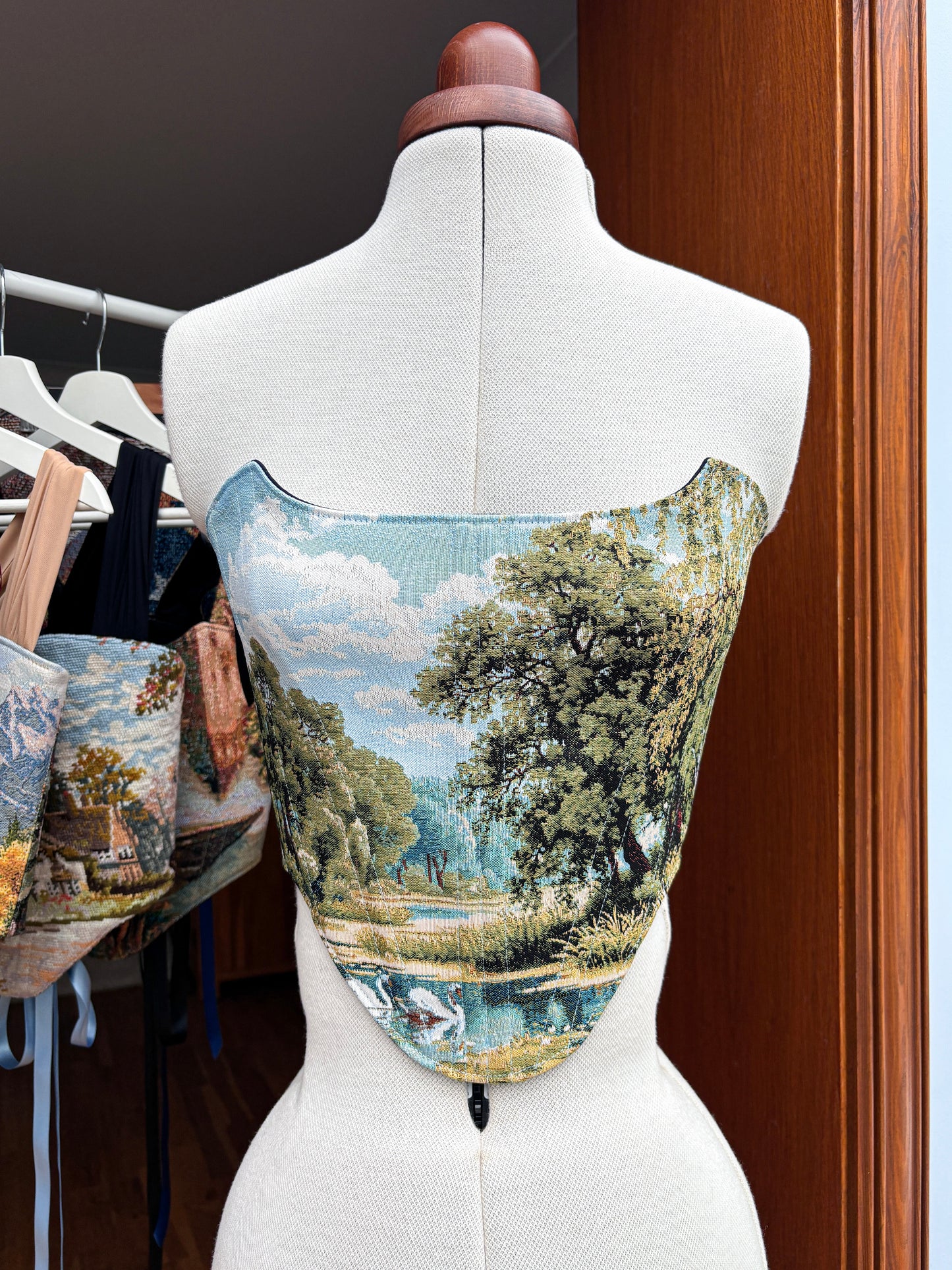 'Lakeside Grace' Corset | XS Straight Bust