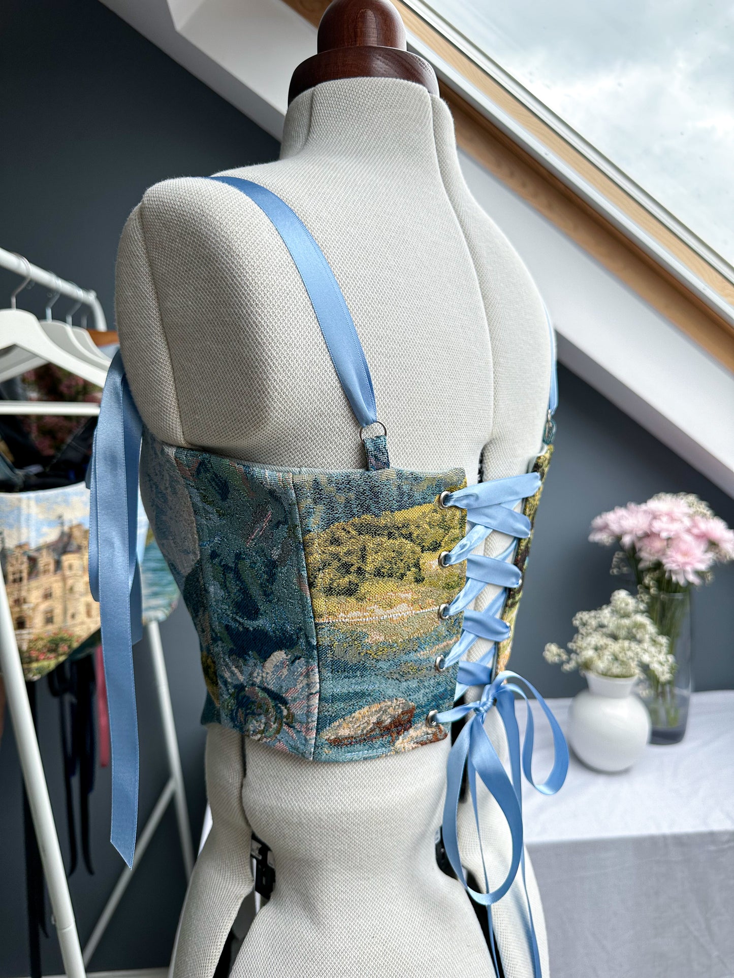 'Mountain Drift' Corset | XS Curved Bust