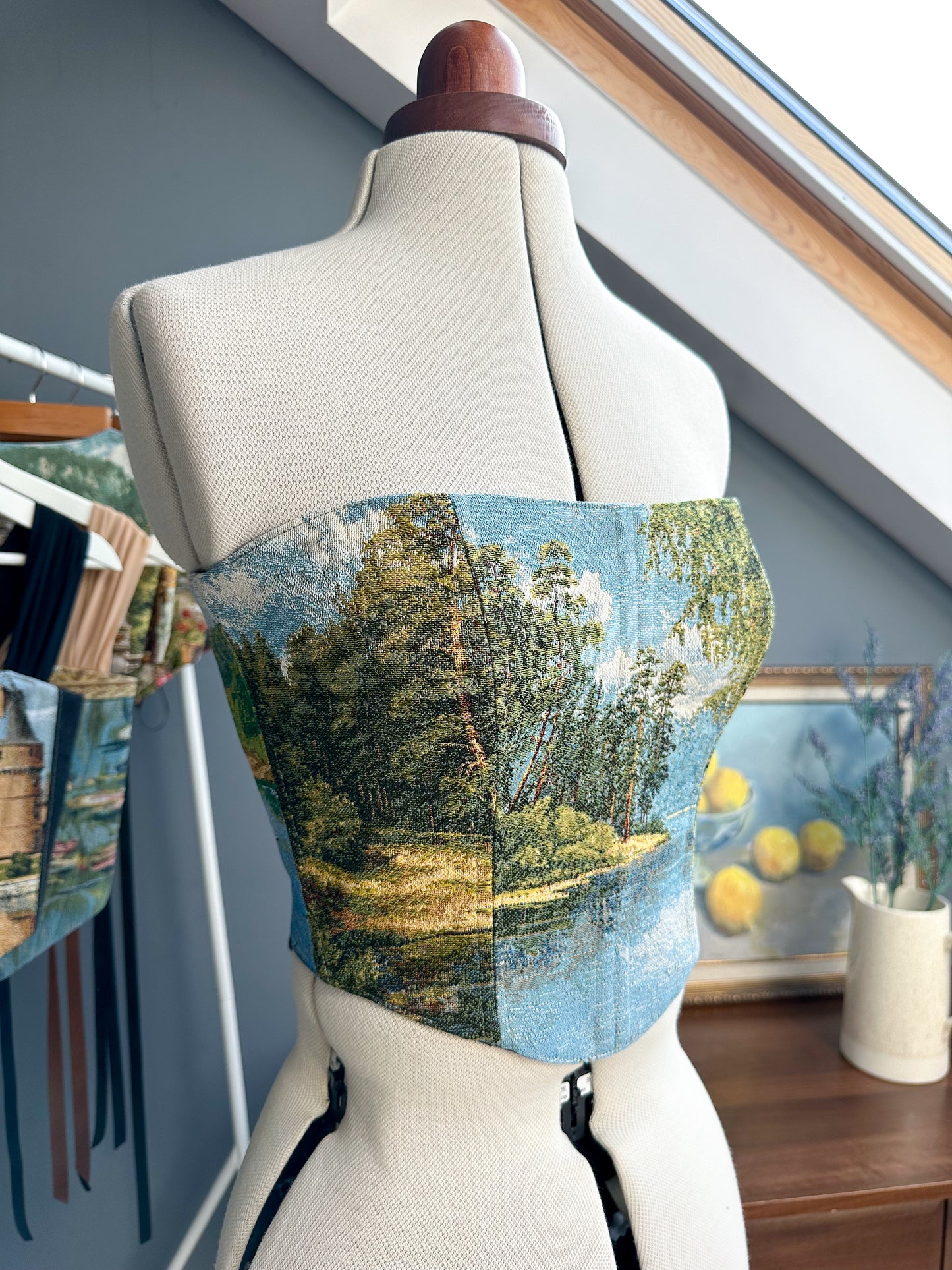 'Birchwood Bay' Corset | S Curved Bust