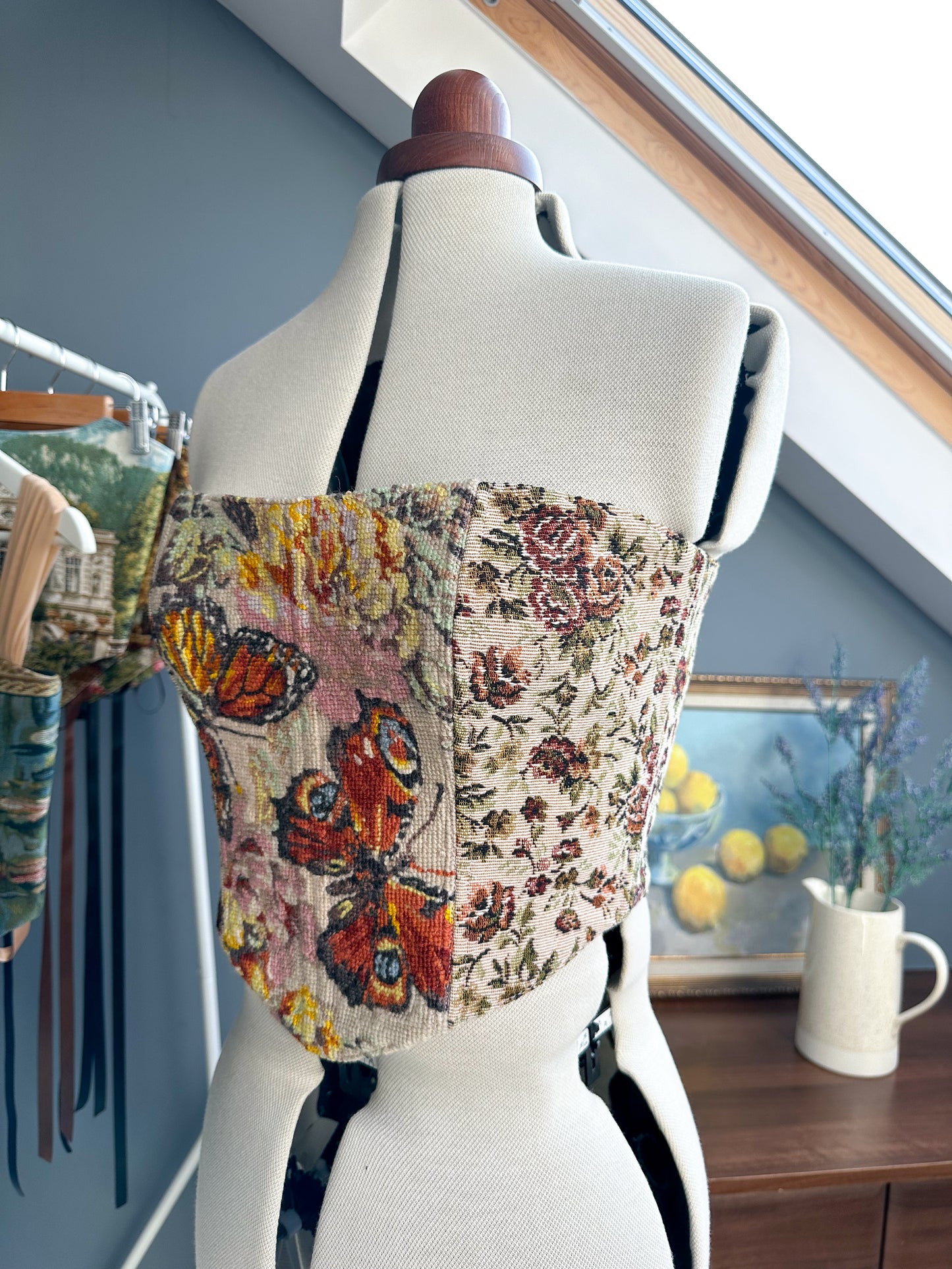 'Butterfly Dream' Corset | M Curved Bust