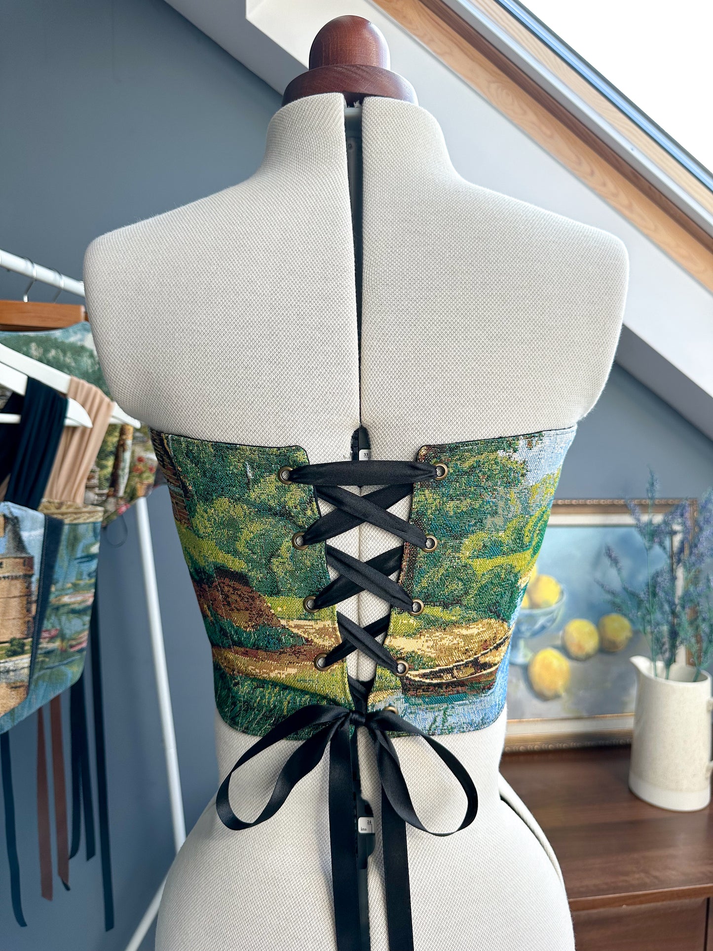 'Birchwood Bay' Corset | S Curved Bust