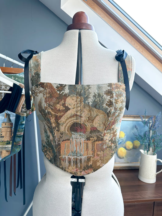 'Fallen Saint' Corset | M Curved Bust