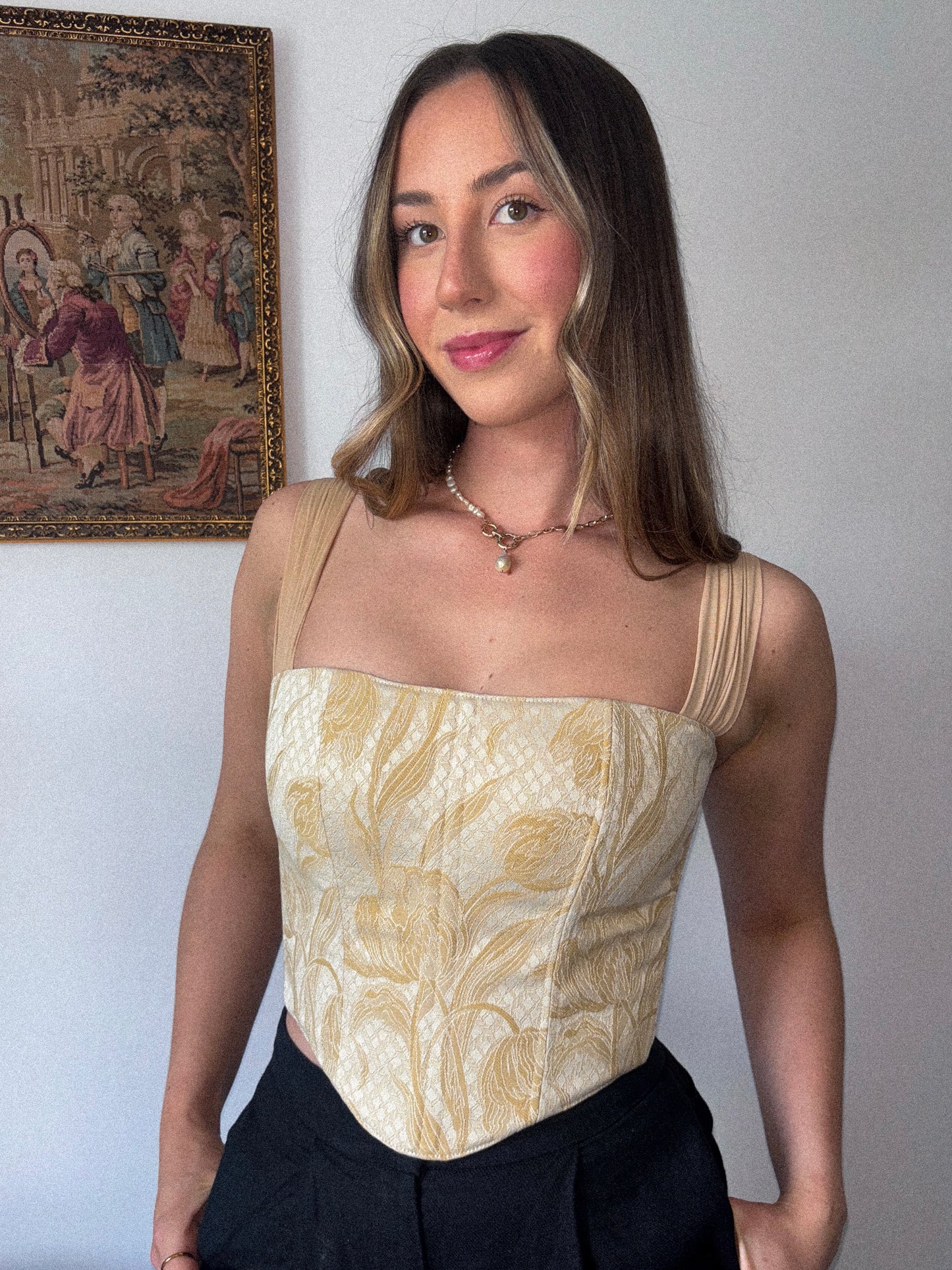 ‘Garden Veil’ Corset | Made-to-order
