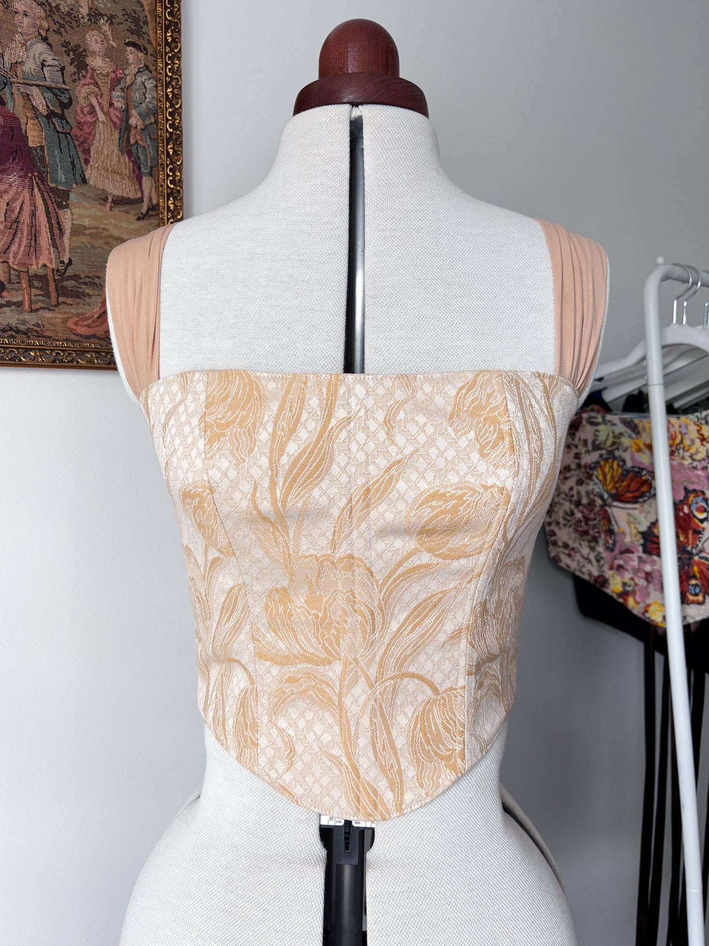 'Garden Veil' Corset | S Curved Bust