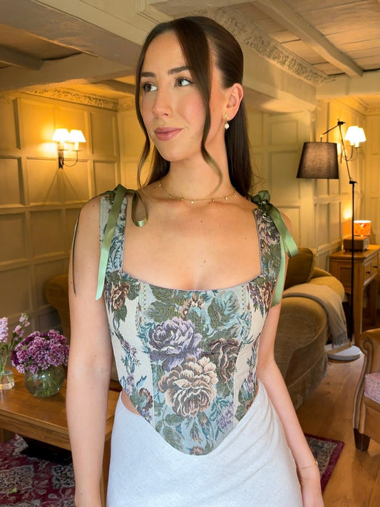 ‘Blooming Bliss’ Corset | Made-to-order