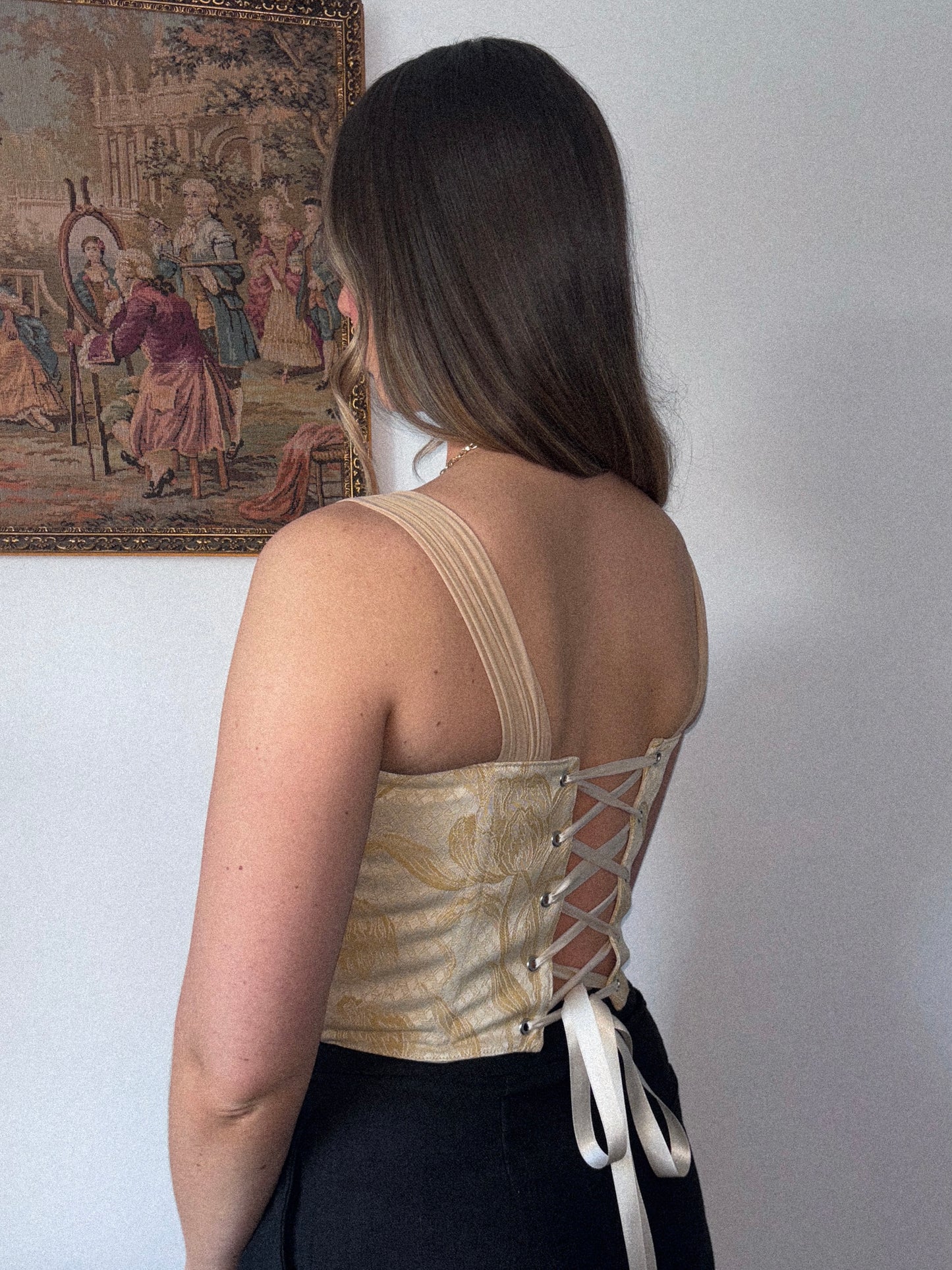 ‘Garden Veil’ Corset | Made-to-order