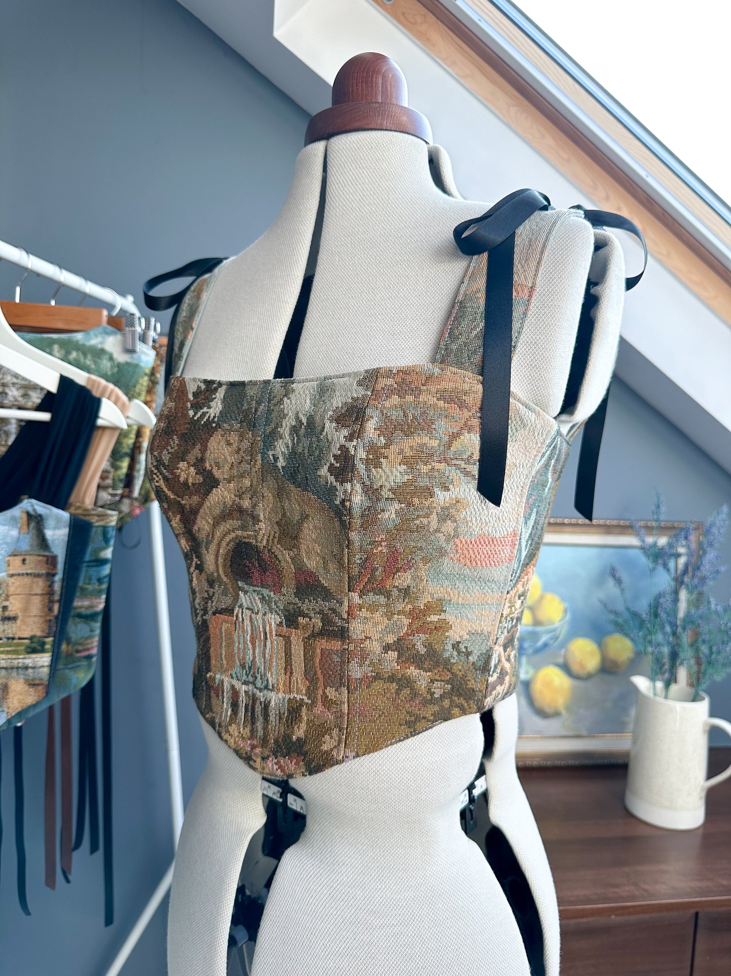 'Fallen Saint' Corset | M Curved Bust