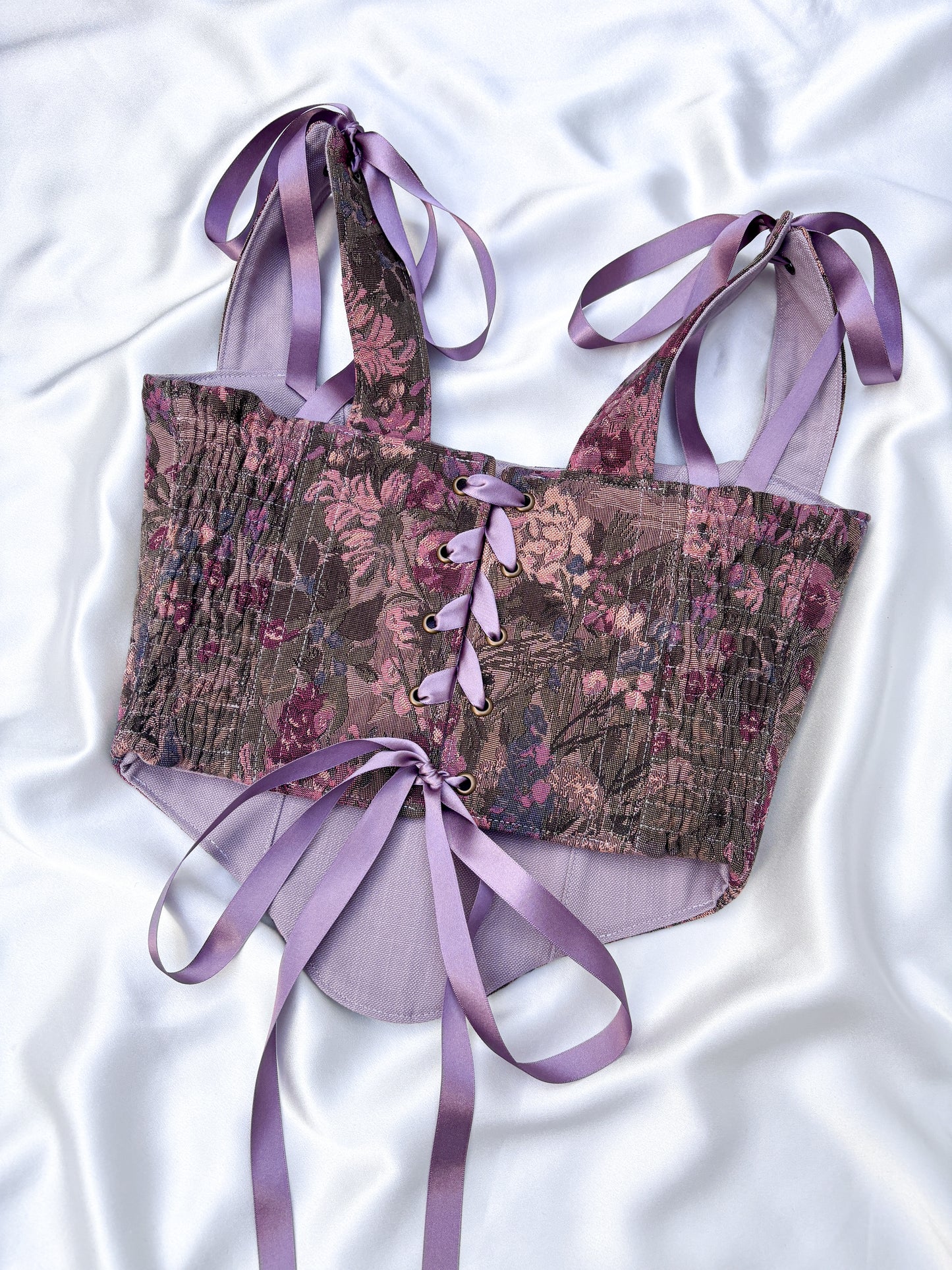 ‘Lavender Haze' Corset | M Curved Bust