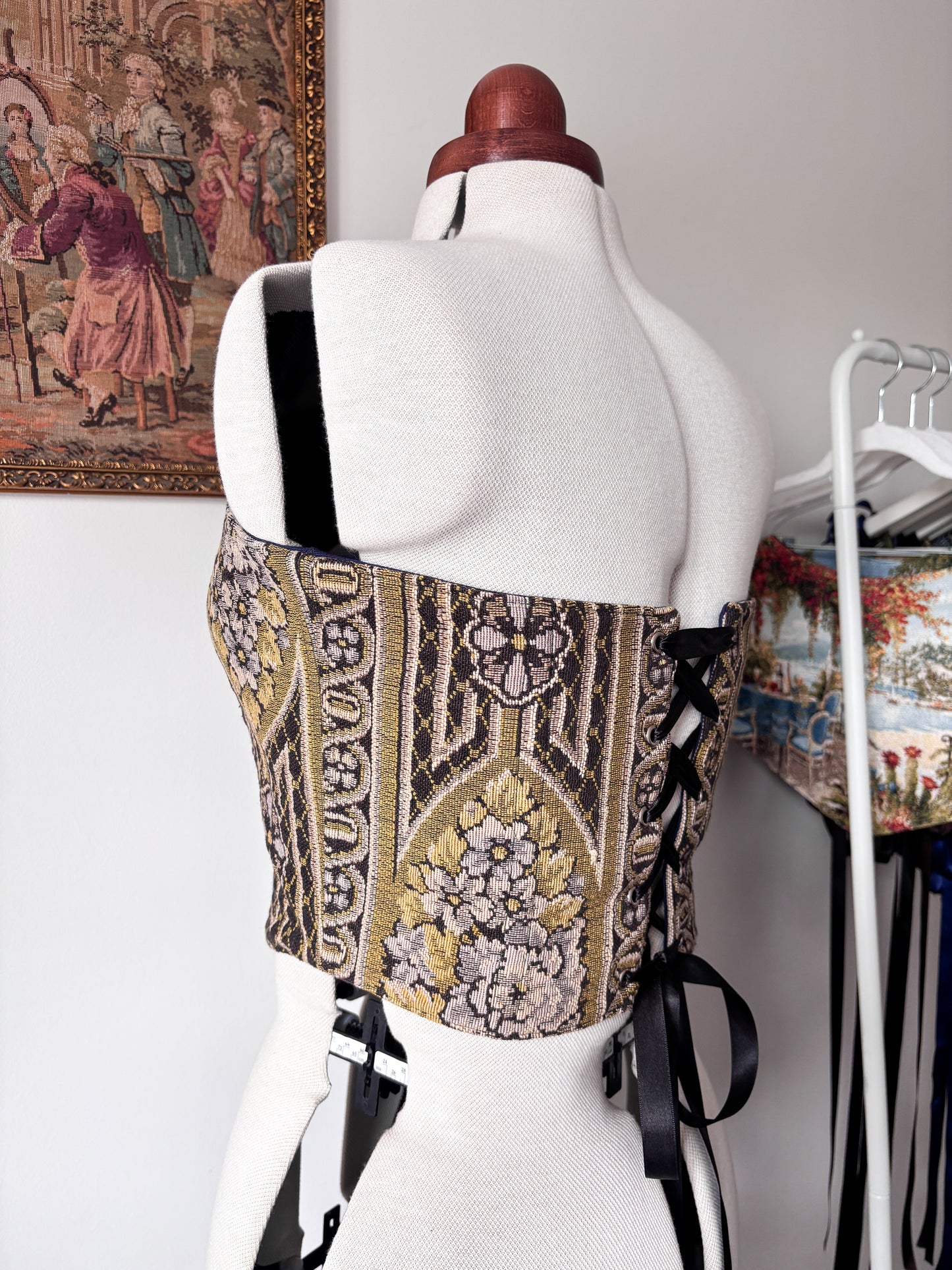 ‘Evergreen' Corset | M Curved Bust