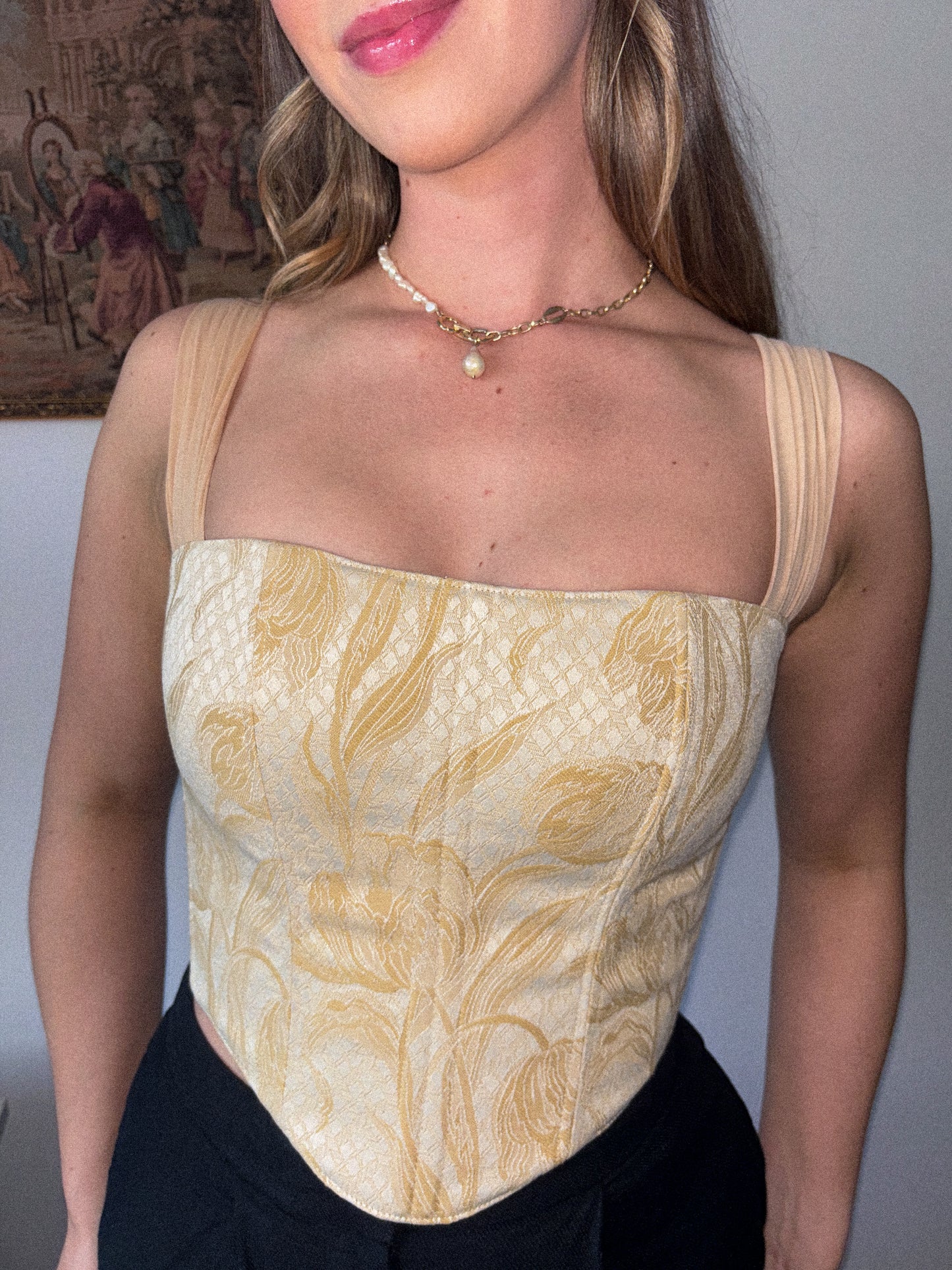 ‘Garden Veil’ Corset | Made-to-order