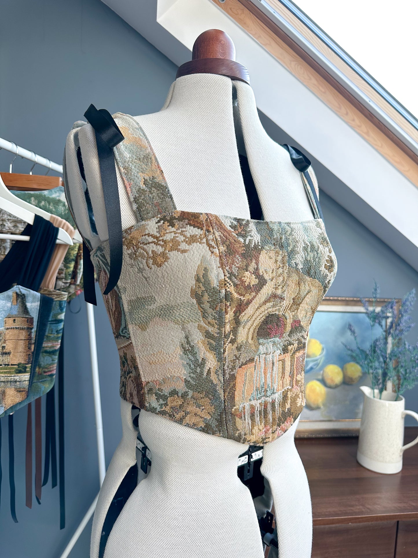 'Fallen Saint' Corset | M Curved Bust