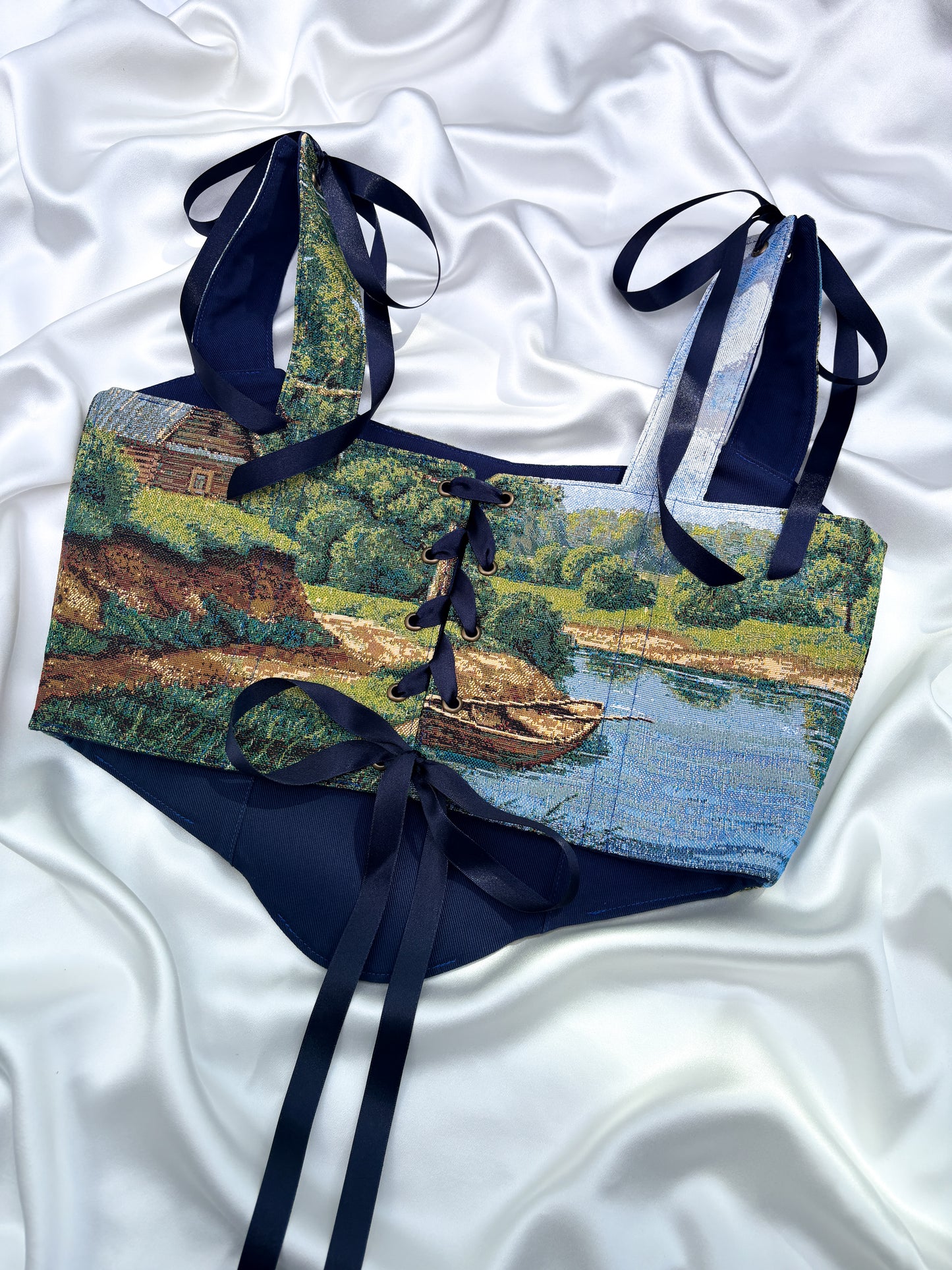 'Boathouse' Corset | XL Curved Bust