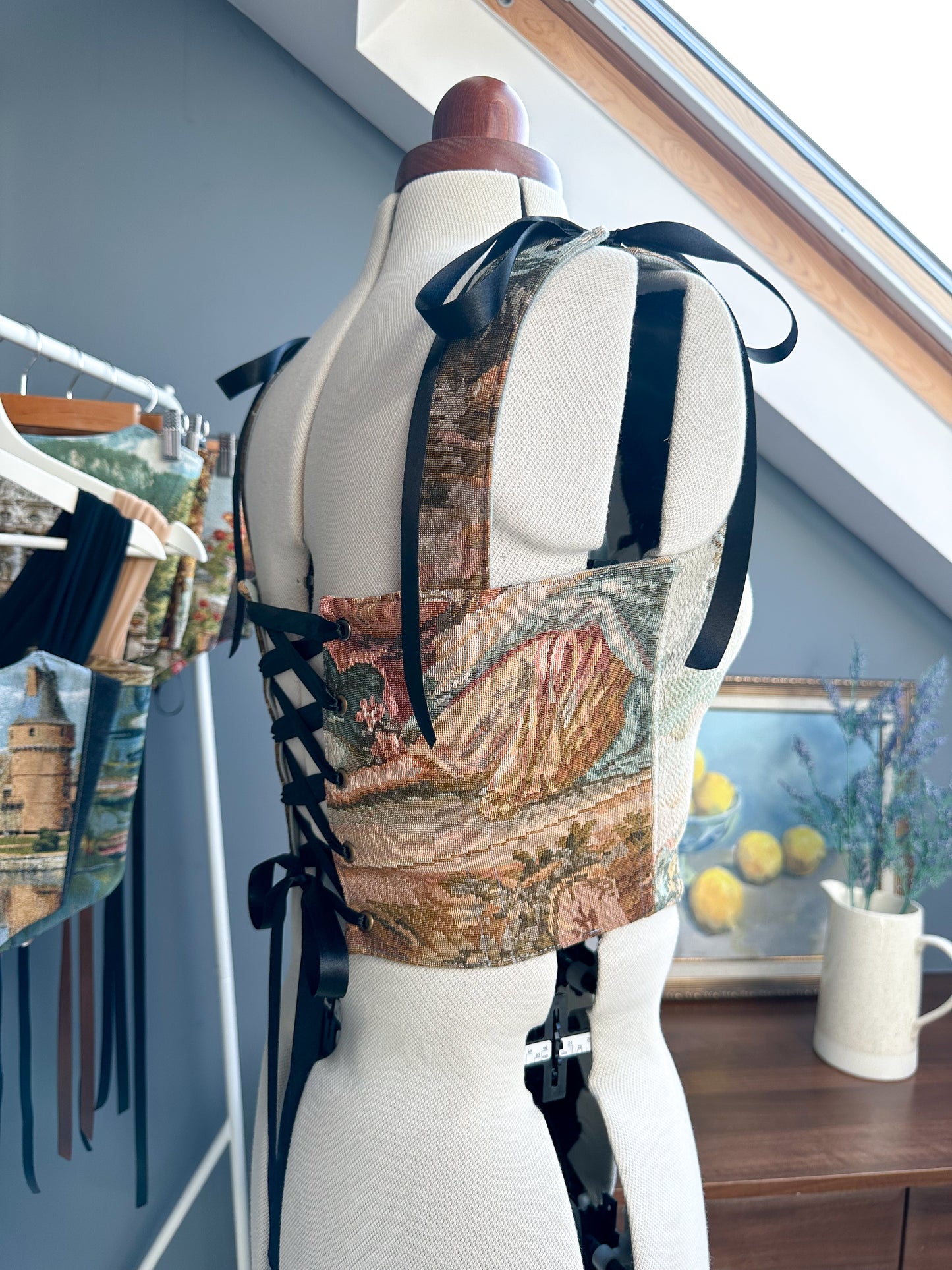 'Fallen Saint' Corset | M Curved Bust