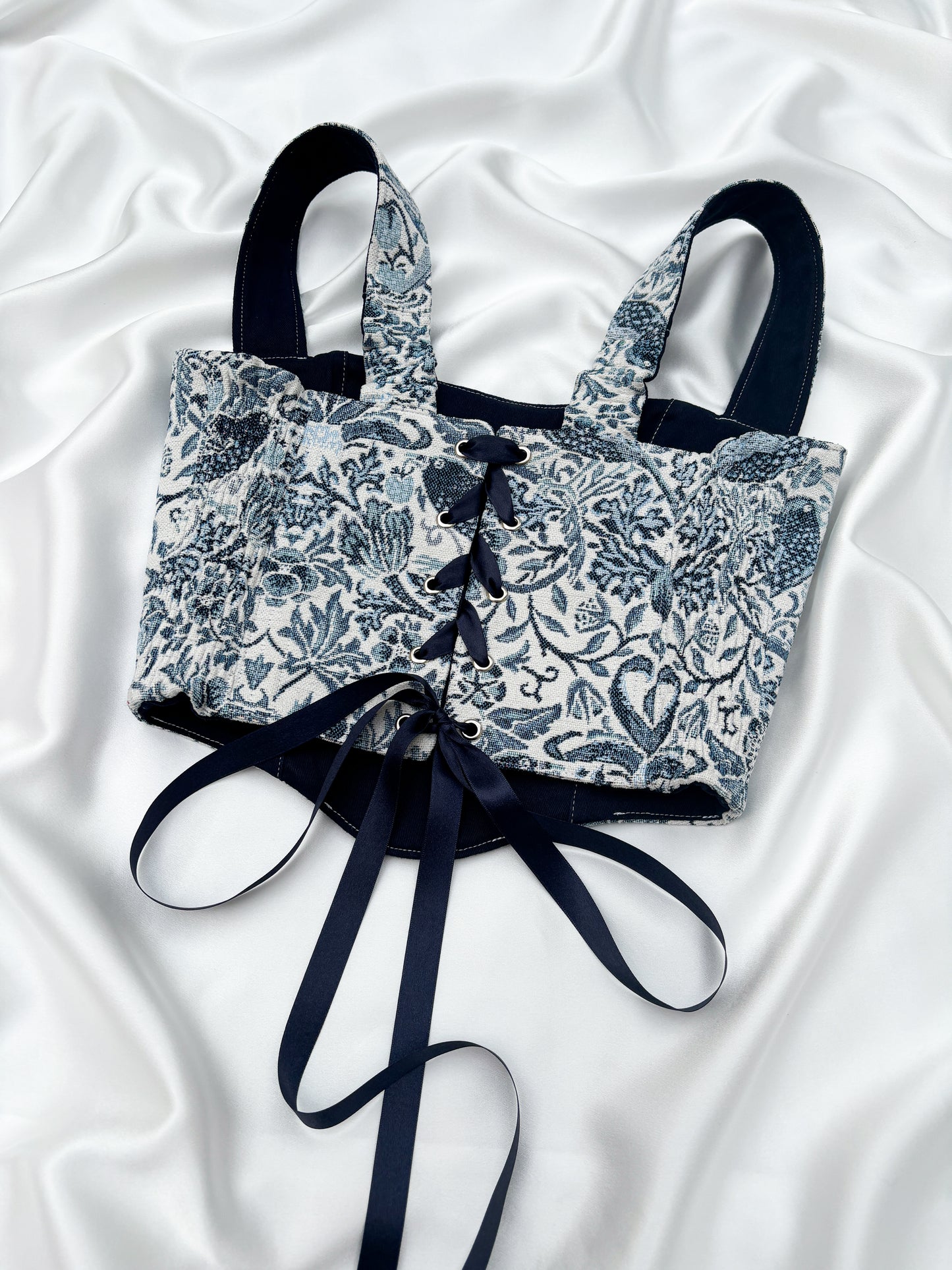 ‘Bluebird’ Corset | Made-to-order