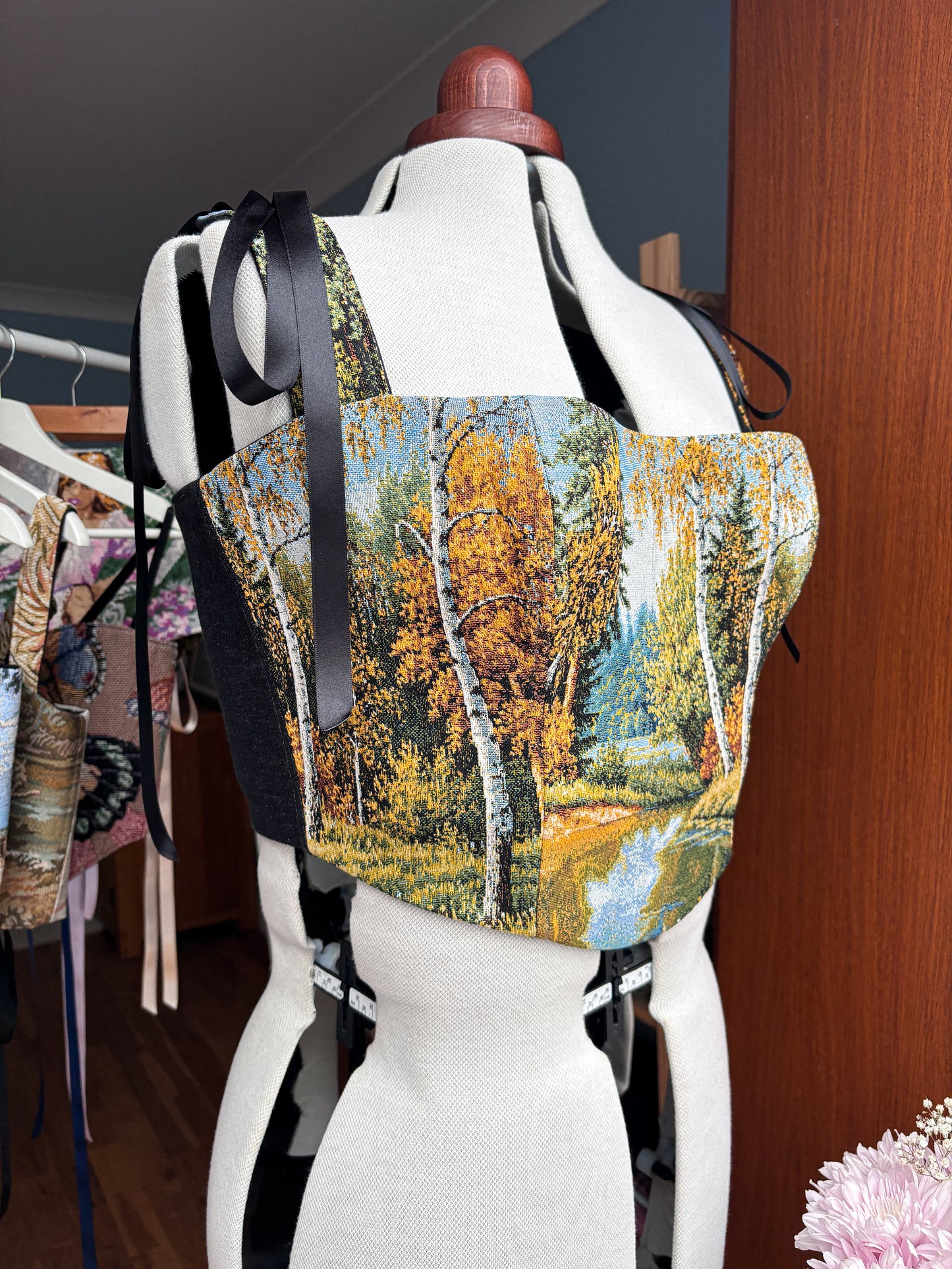 'Whispering Pines' Corset | XL Fuller Bust
