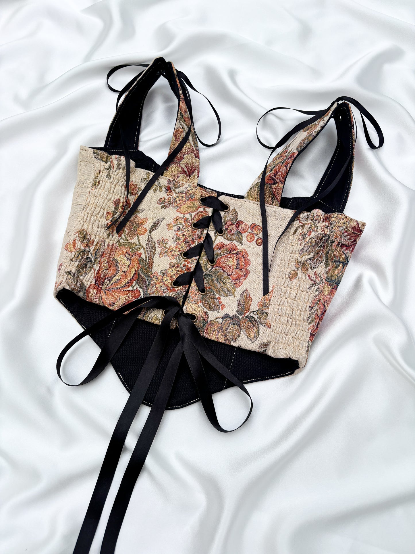 ‘Ethereal Rose' Corset | M Curved Bust