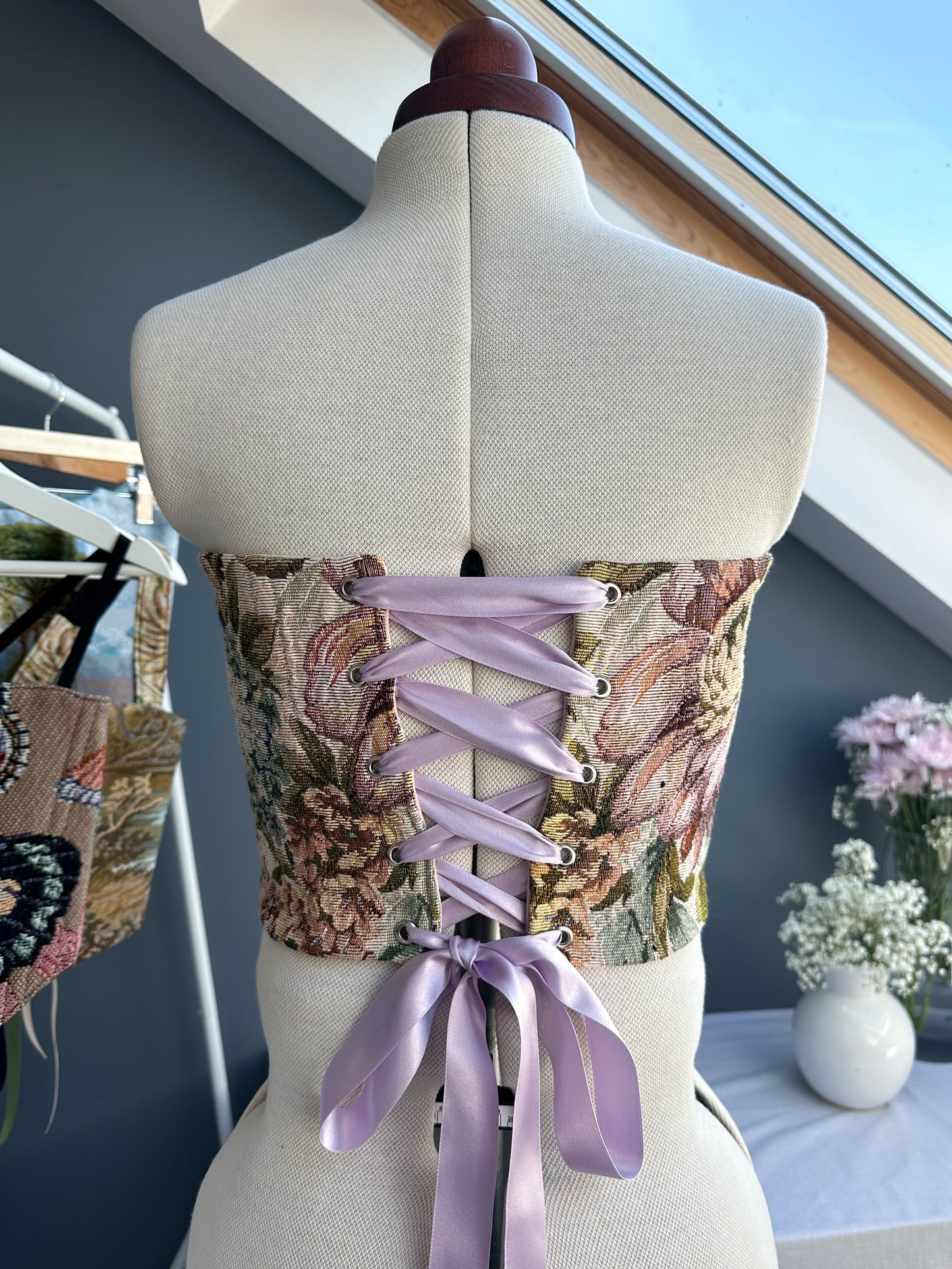 'Flora Fairy' Corset | S Straight Bust
