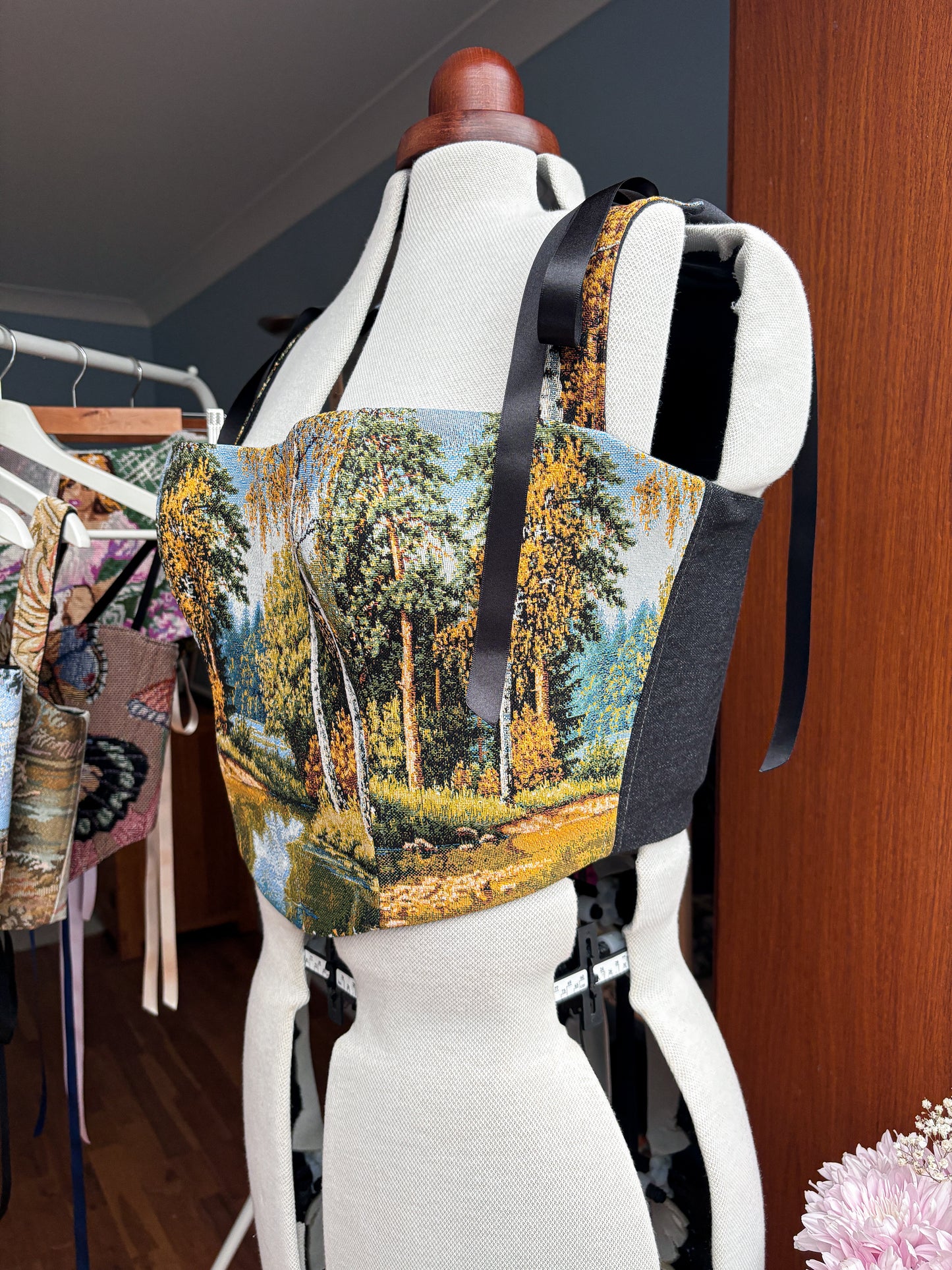 'Whispering Pines' Corset | XL Fuller Bust