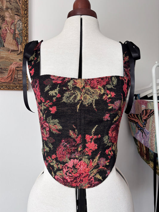 'English Rose' Corset | S Straight Bust