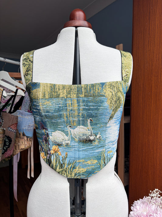 'Weeping Willow' Corset | L Curved Bust