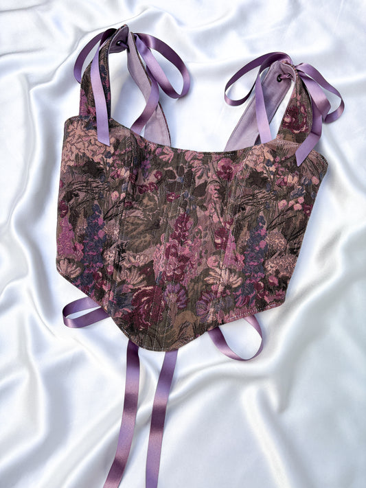 ‘Lavender Haze' Corset | M Curved Bust