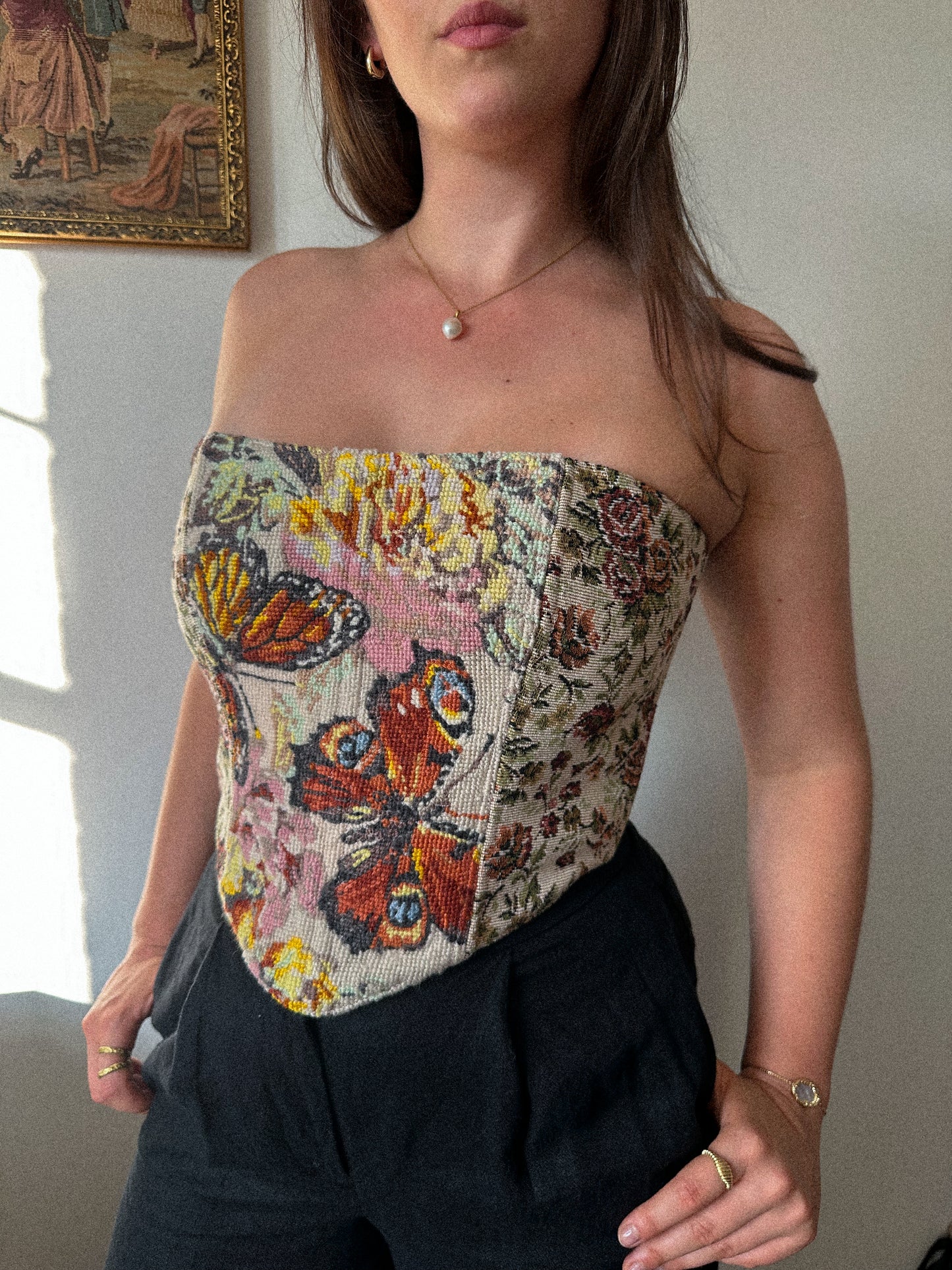 'Butterfly Dream' Corset | M Curved Bust