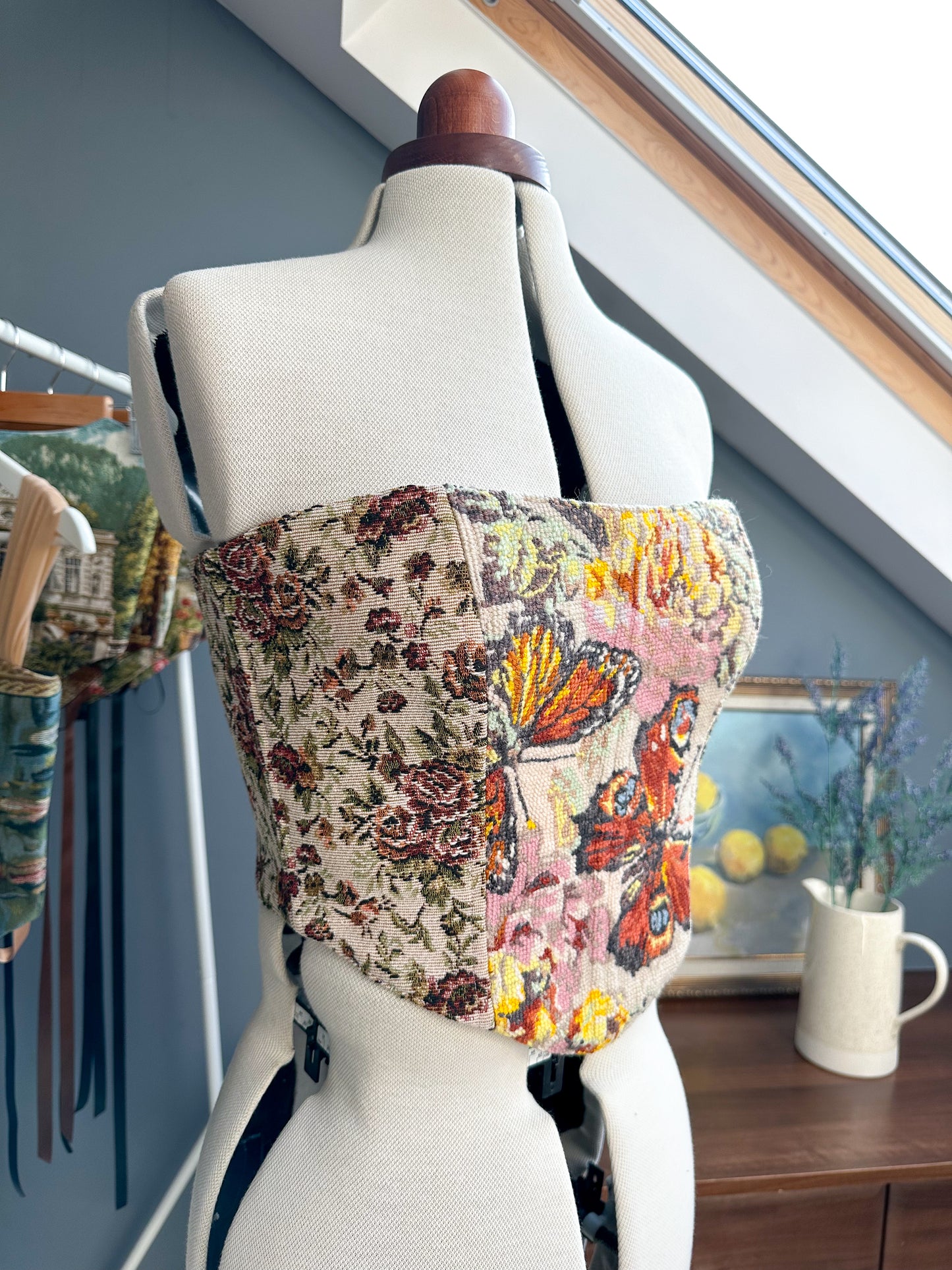 'Butterfly Dream' Corset | M Curved Bust