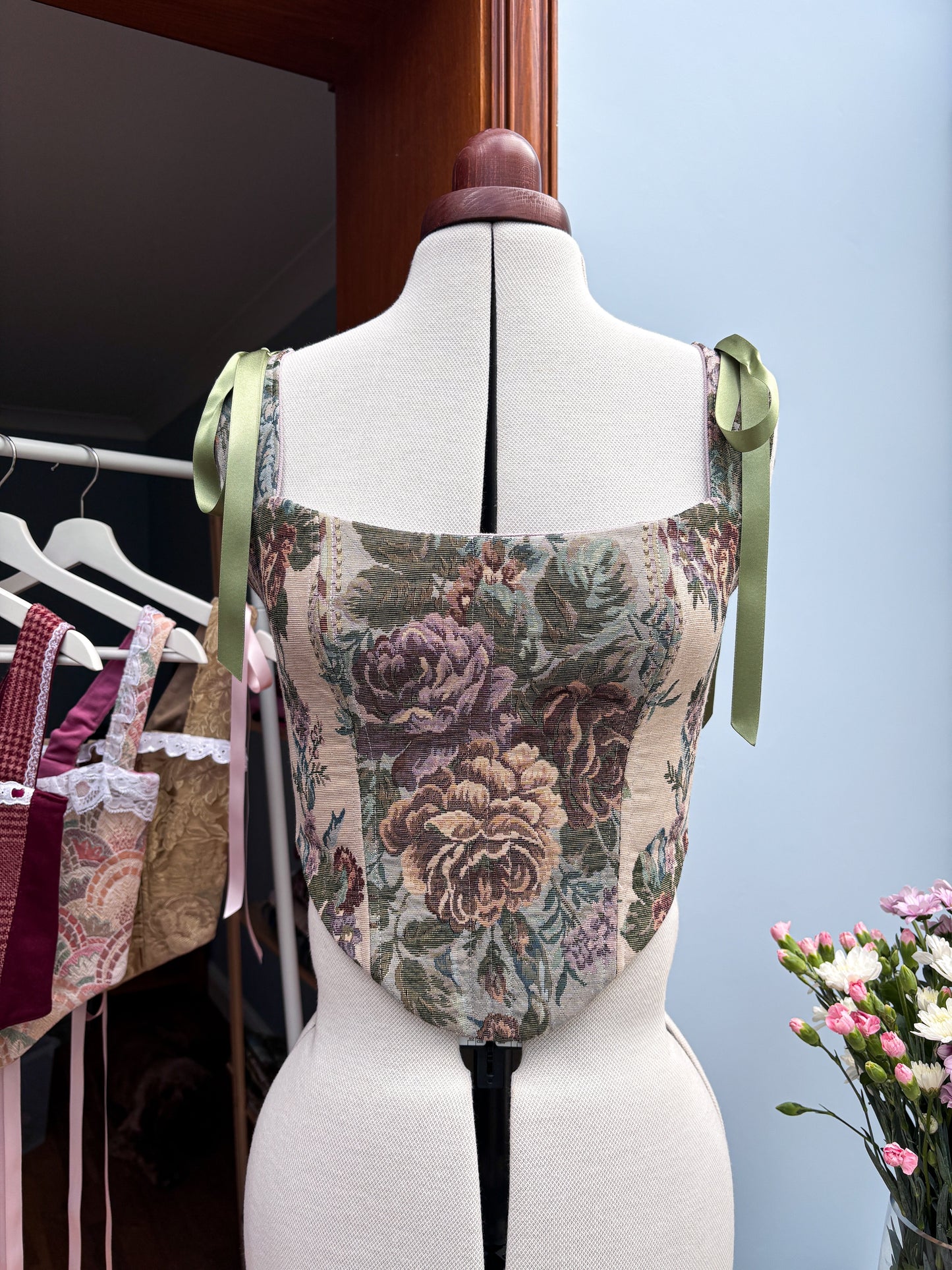 ‘Blooming Bliss’ Corset | Made-to-order