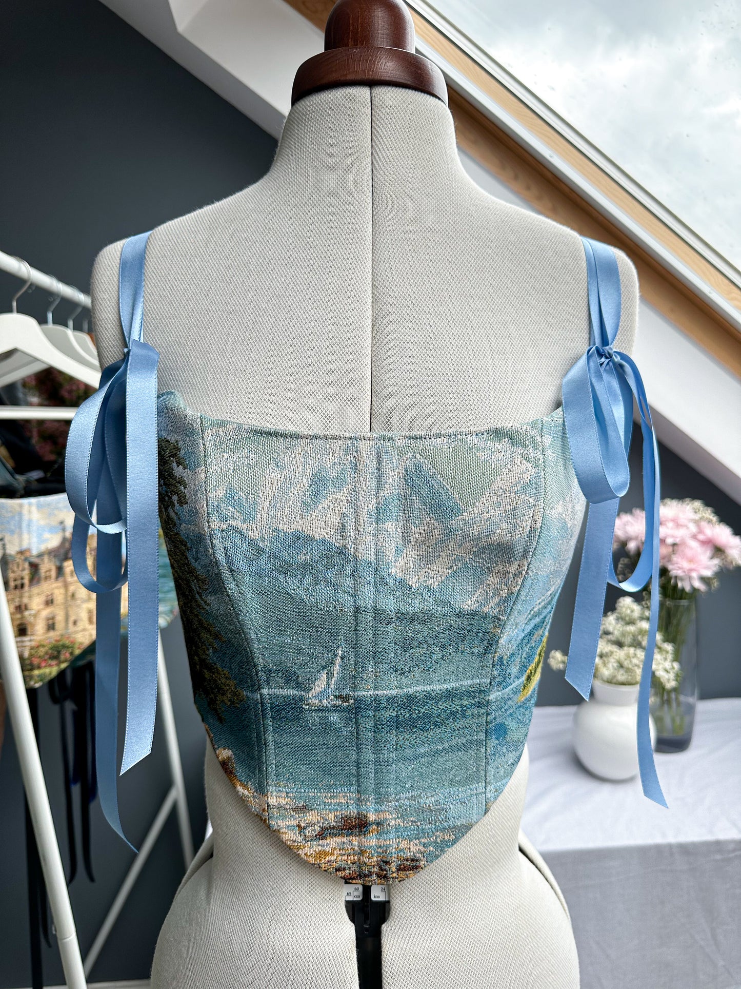 'Mountain Drift' Corset | XS Curved Bust