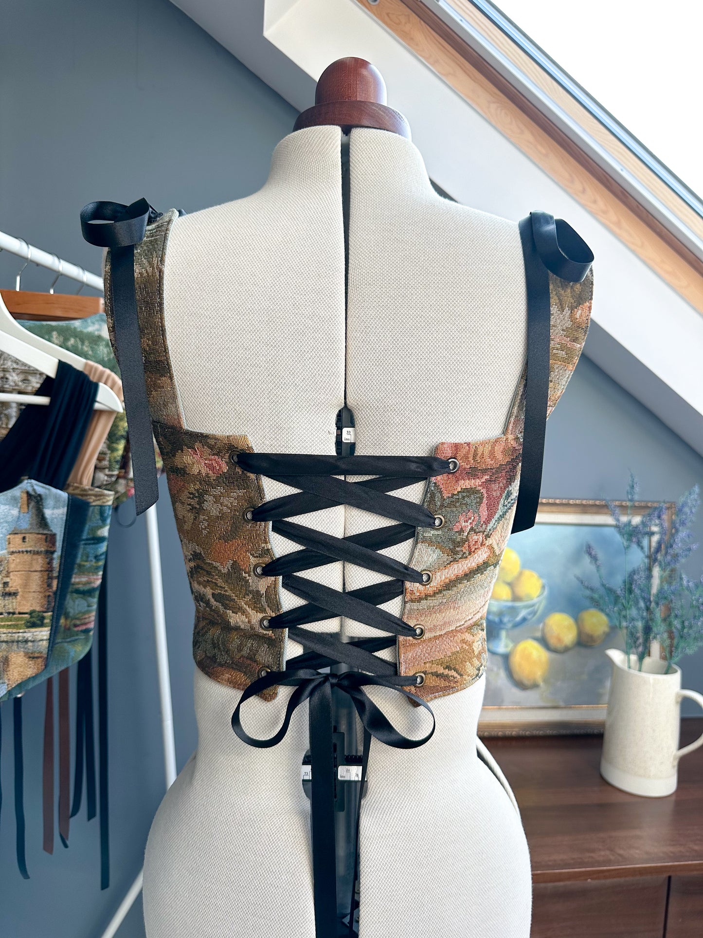 'Fallen Saint' Corset | M Curved Bust