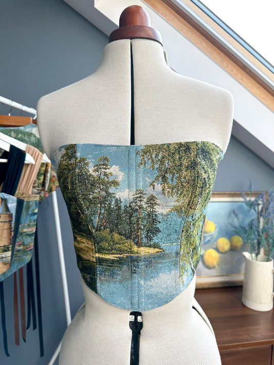 'Birchwood Bay' Corset | S Curved Bust