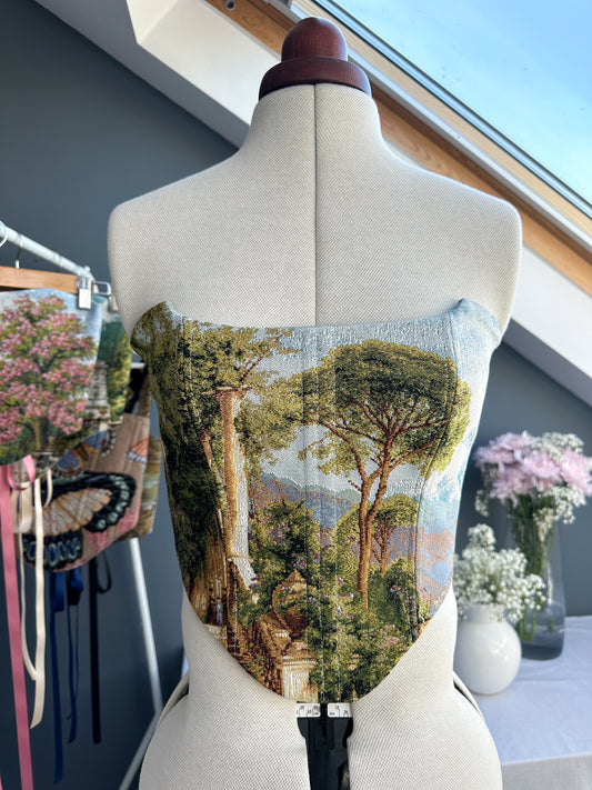 'Lost in Bloom' Corset | S Curved Bust