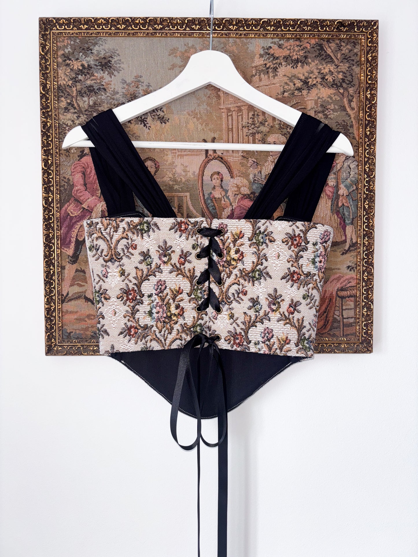 'Flutterby' Corset | S Straight Bust