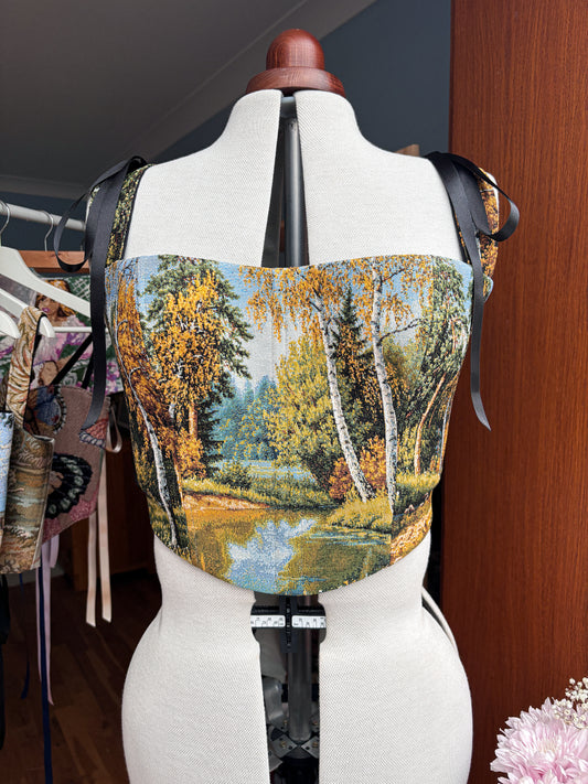 'Whispering Pines' Corset | XL Fuller Bust