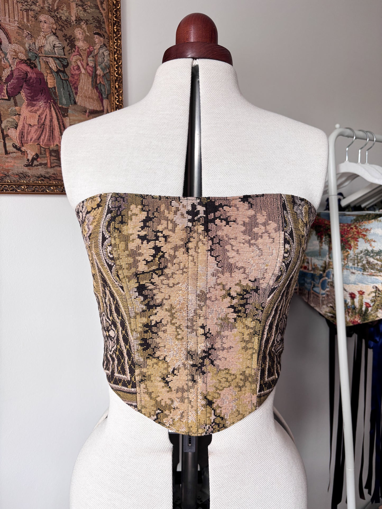 ‘Evergreen' Corset | M Curved Bust