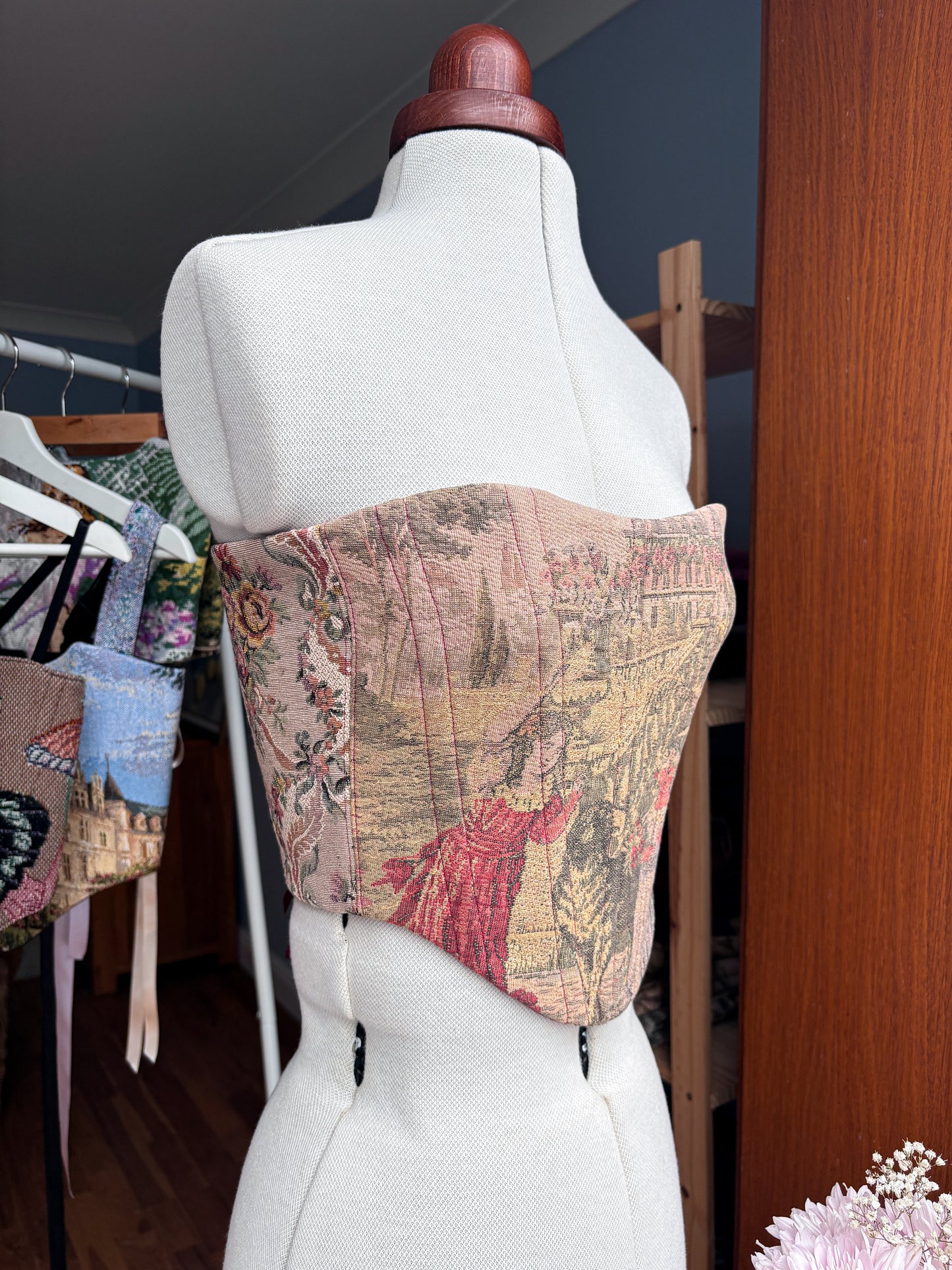 'Flower Maidens' Corset | XXS Straight Bust