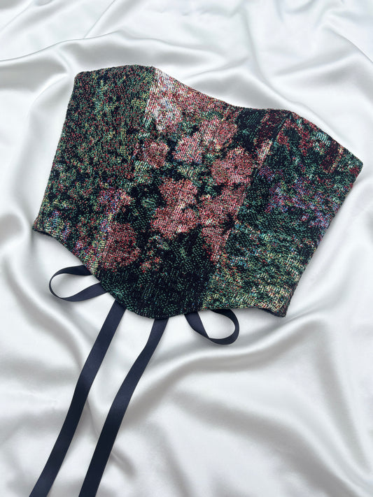 'Petal Drift' Corset | XS Curved Bust