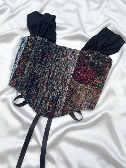 'Mistwood' Corset | S Straight Bust