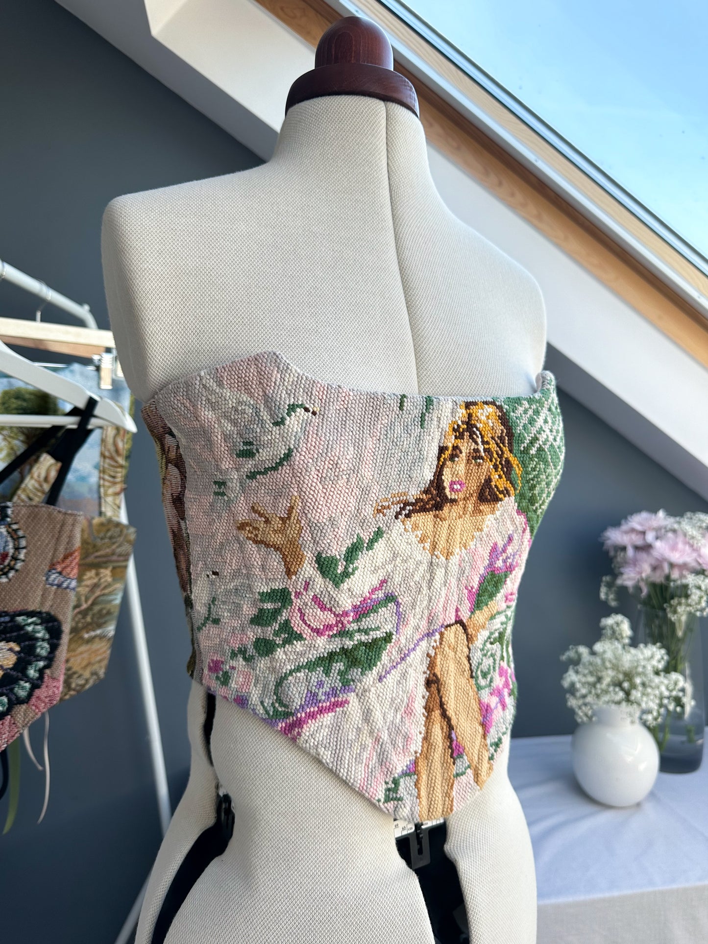 'Flora Fairy' Corset | S Straight Bust