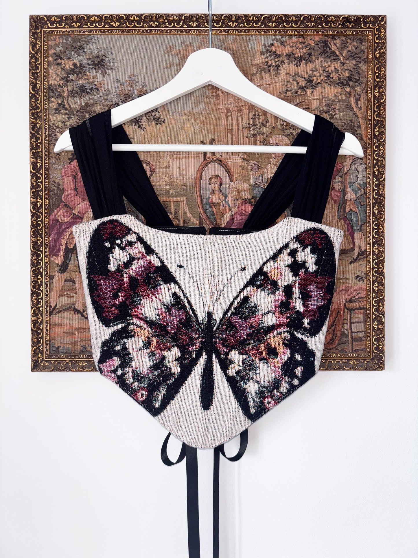 'Flutterby' Corset | S Straight Bust