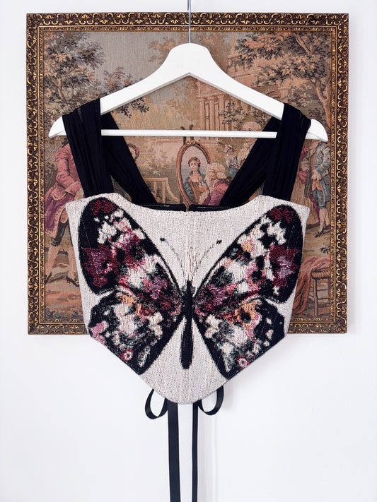 'Flutterby' Corset | S Straight Bust