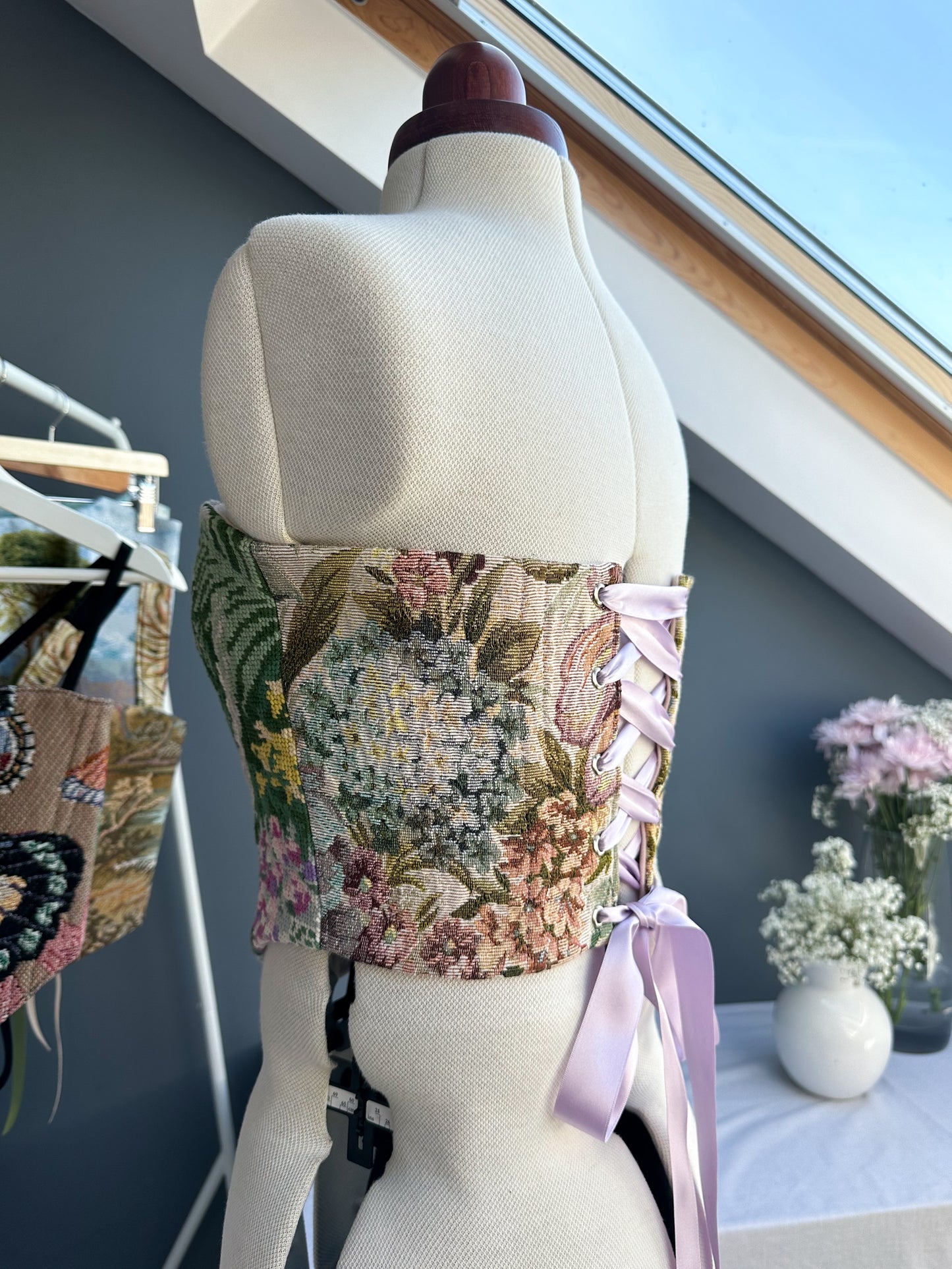 'Flora Fairy' Corset | S Straight Bust
