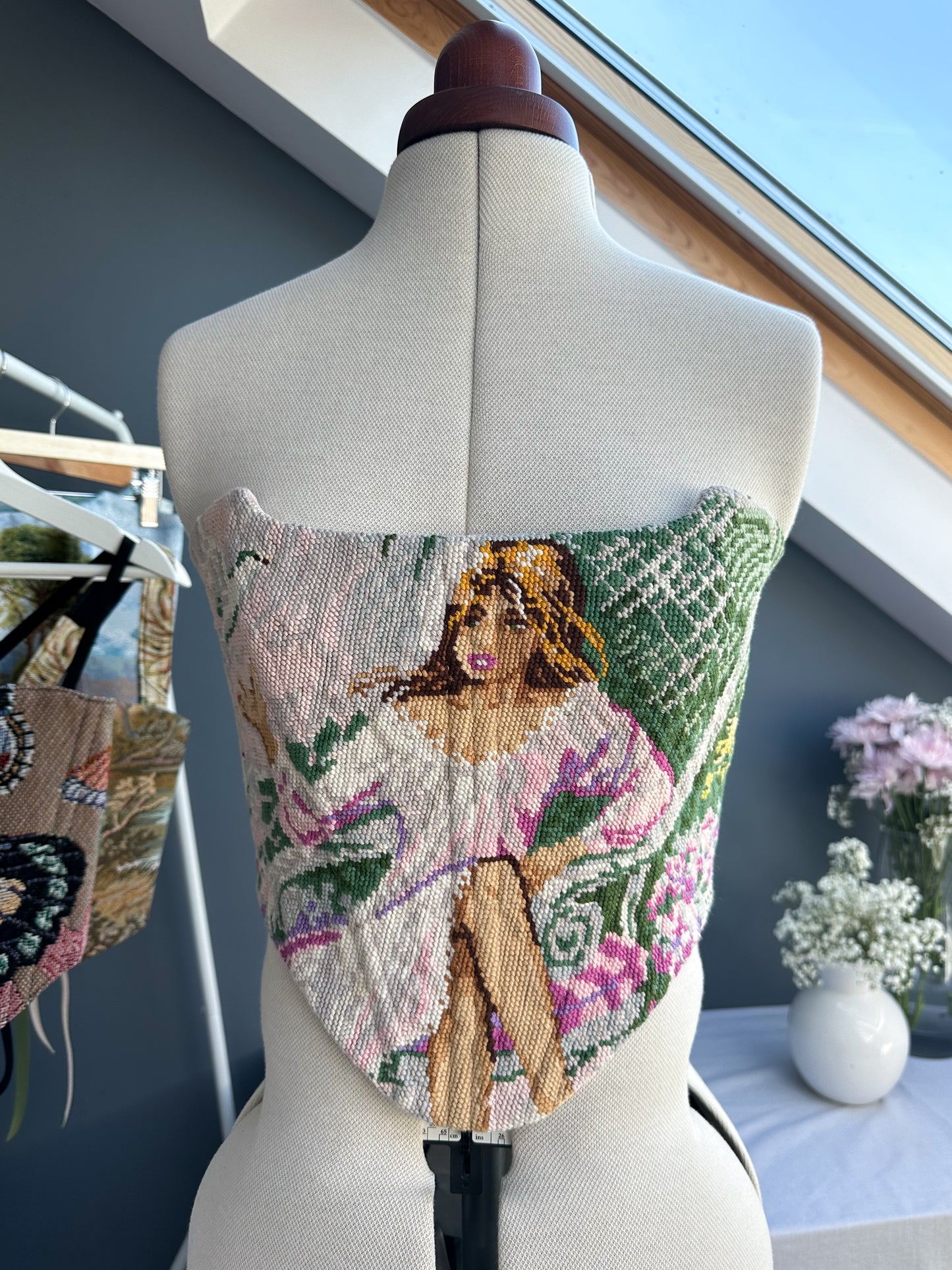 'Flora Fairy' Corset | S Straight Bust
