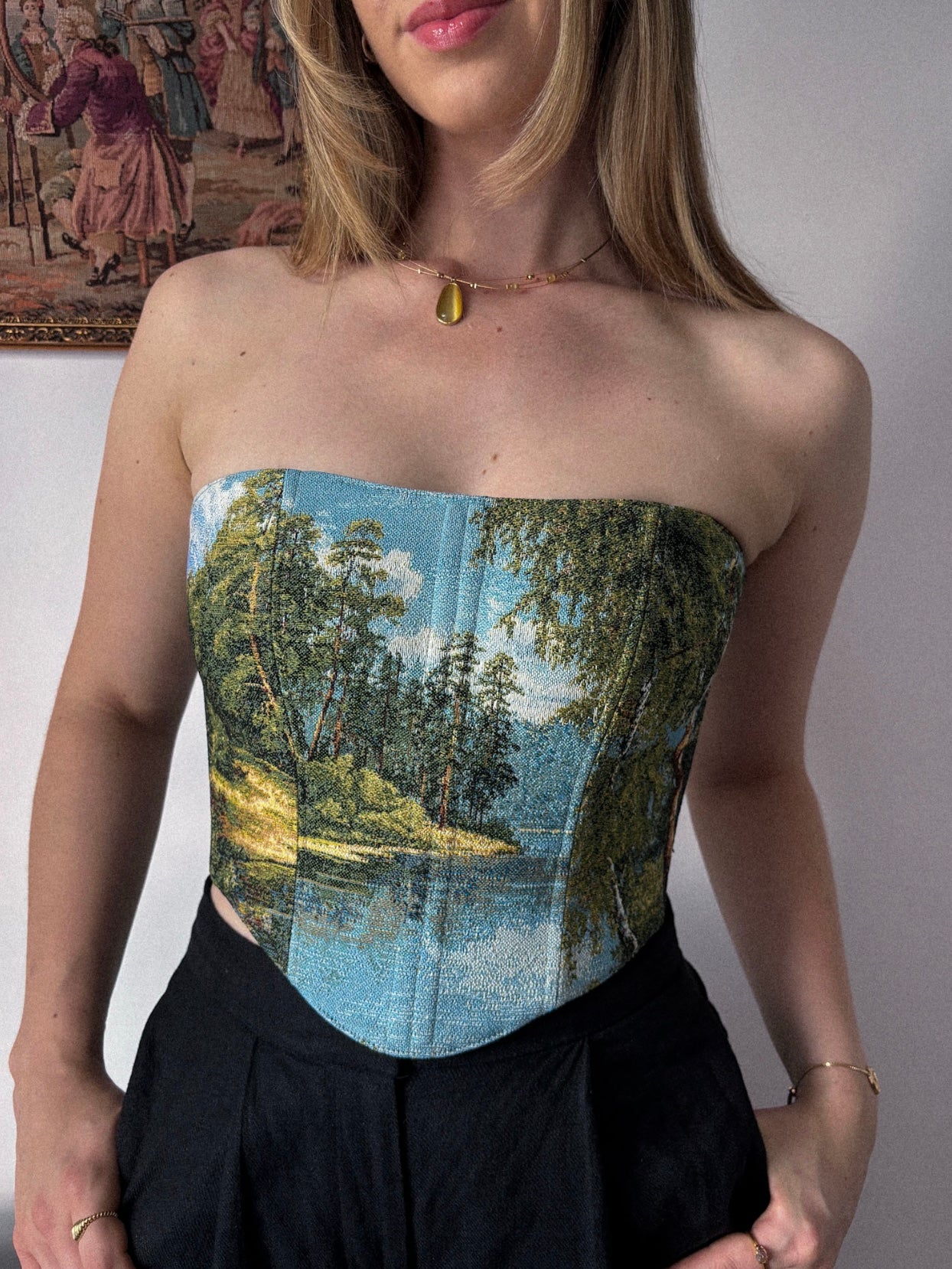 'Birchwood Bay' Corset | S Curved Bust