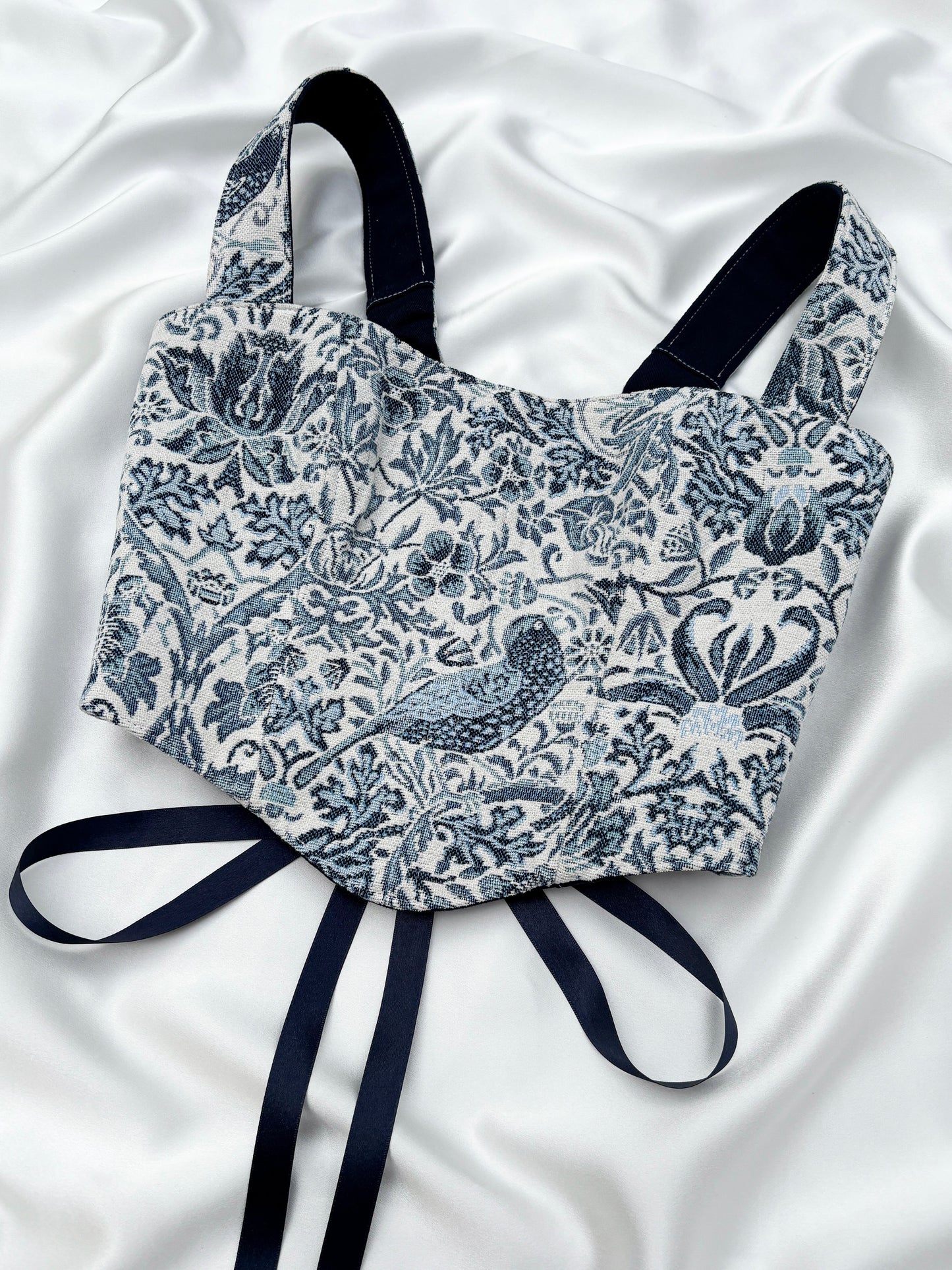 ‘Bluebird’ Corset | Made-to-order