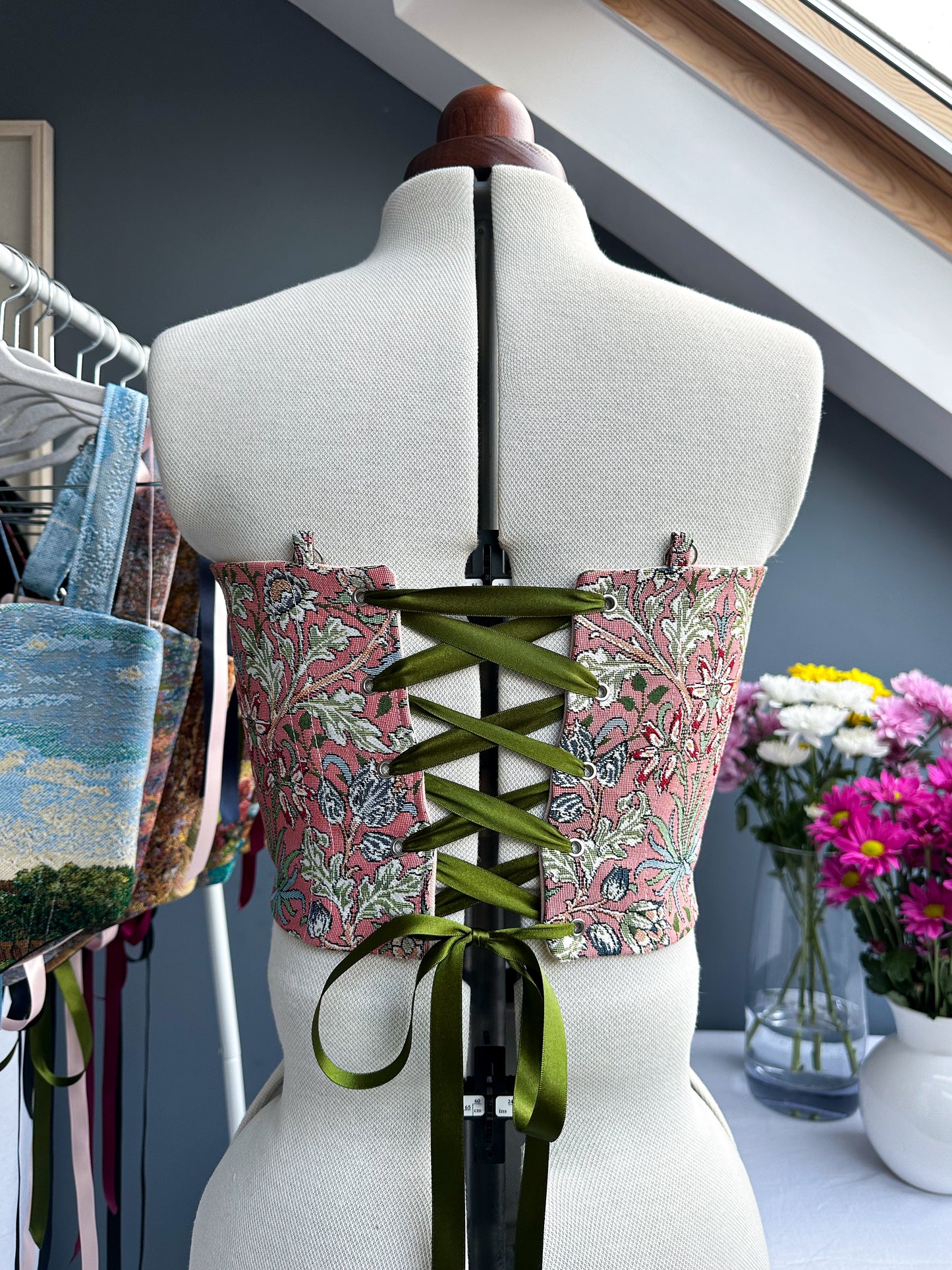 'Botanical Bloom’ Corset | S Curved Bust
