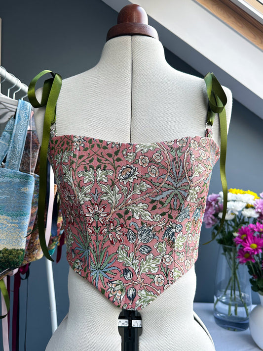 'Botanical Bloom’ Corset | S Curved Bust