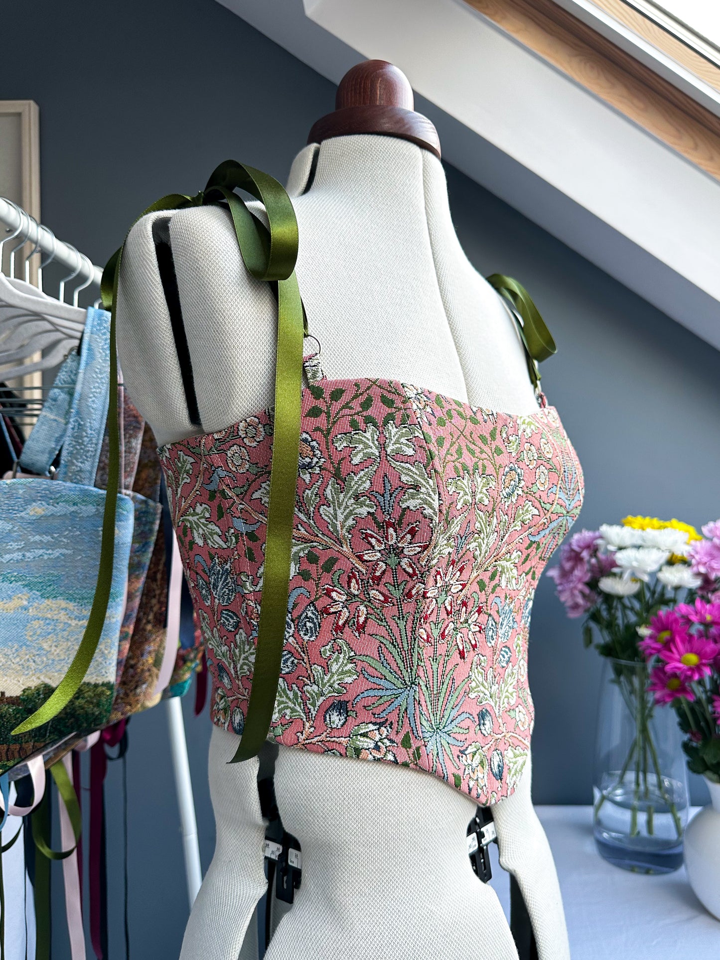 'Botanical Bloom’ Corset | S Curved Bust